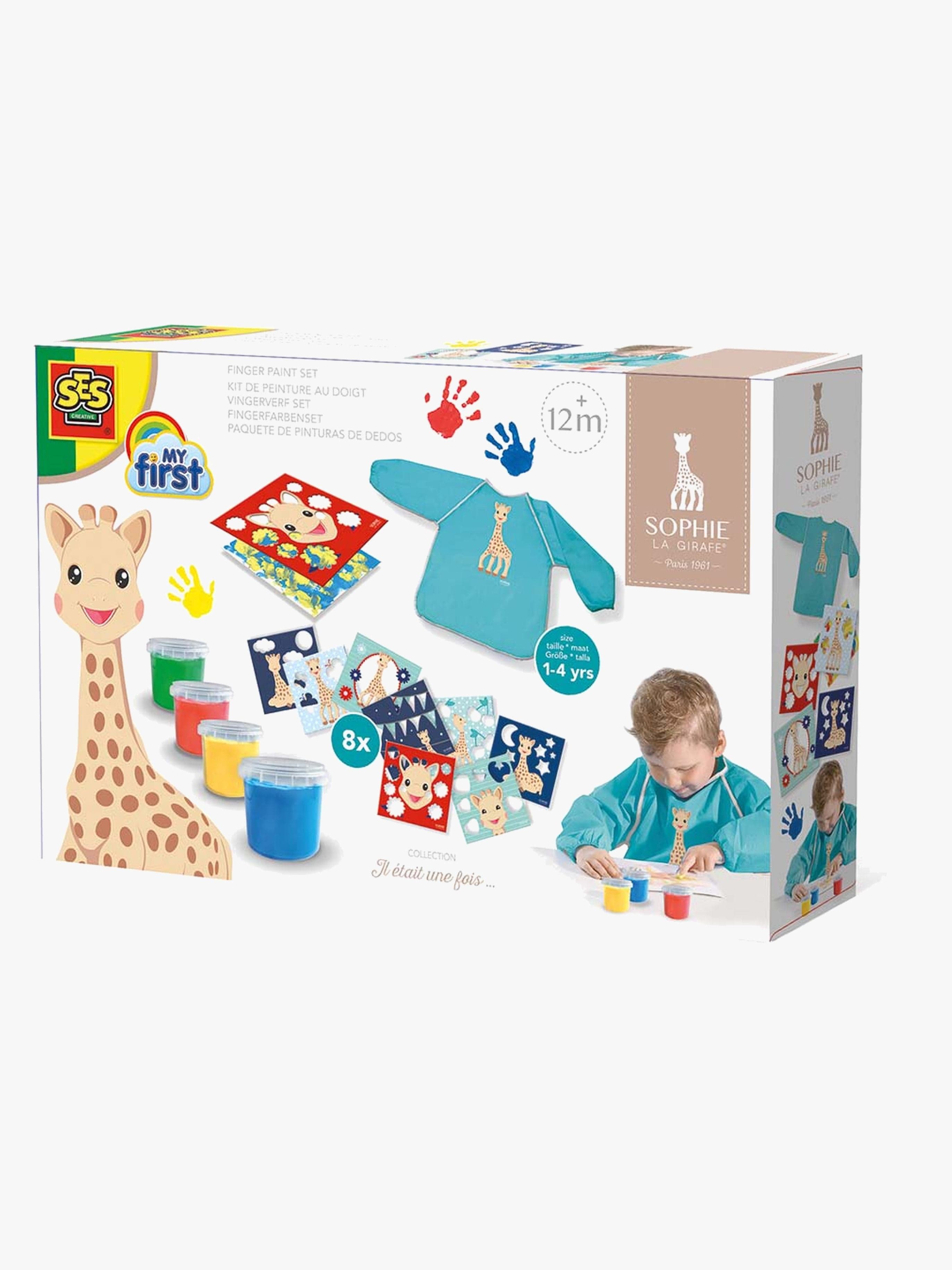 SES Creative Sophie La Girafe Askartelusetti Sormimaalaus