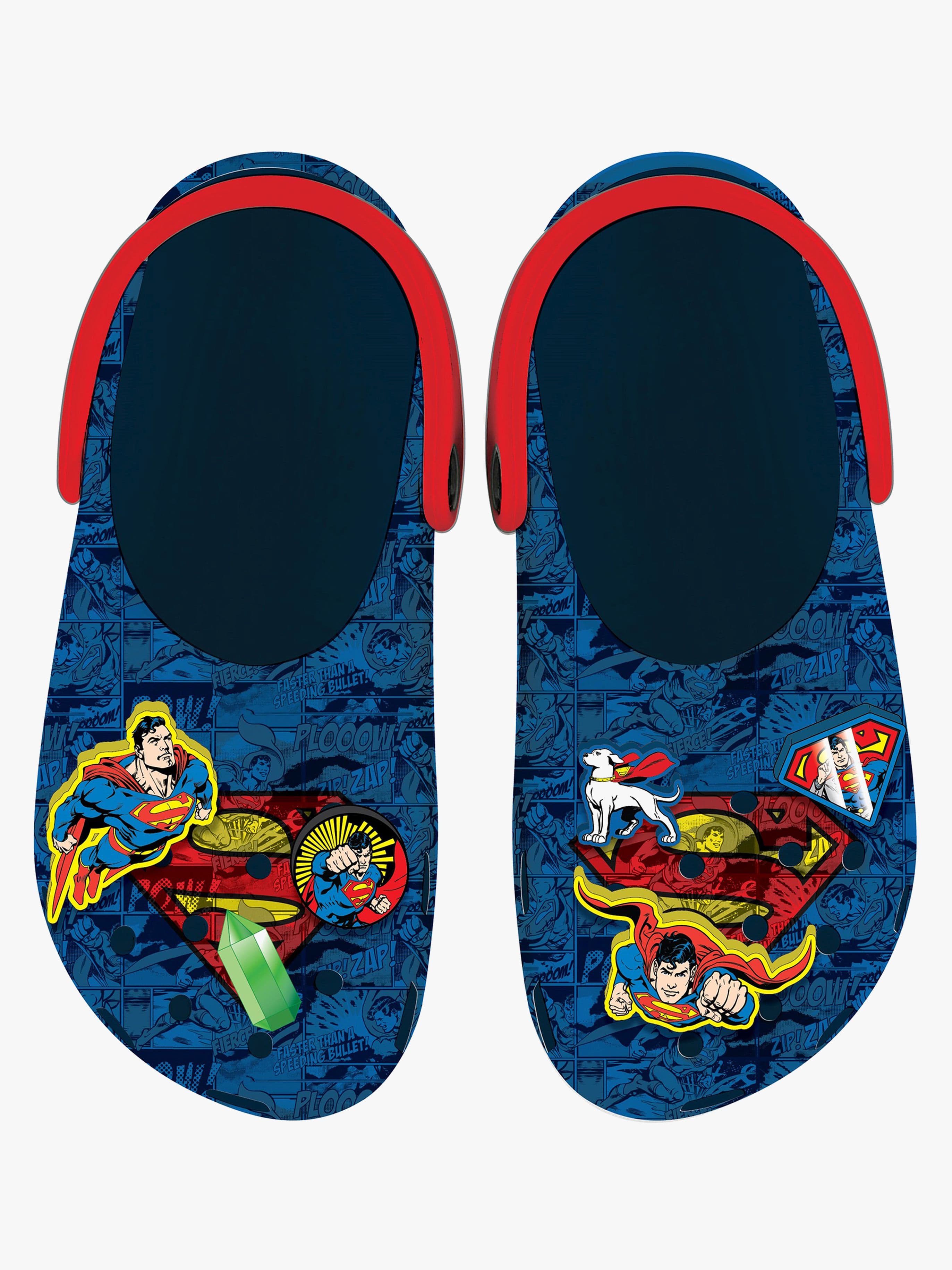 Crocs Classic Superman Pistokkaat, Multi, 33-34