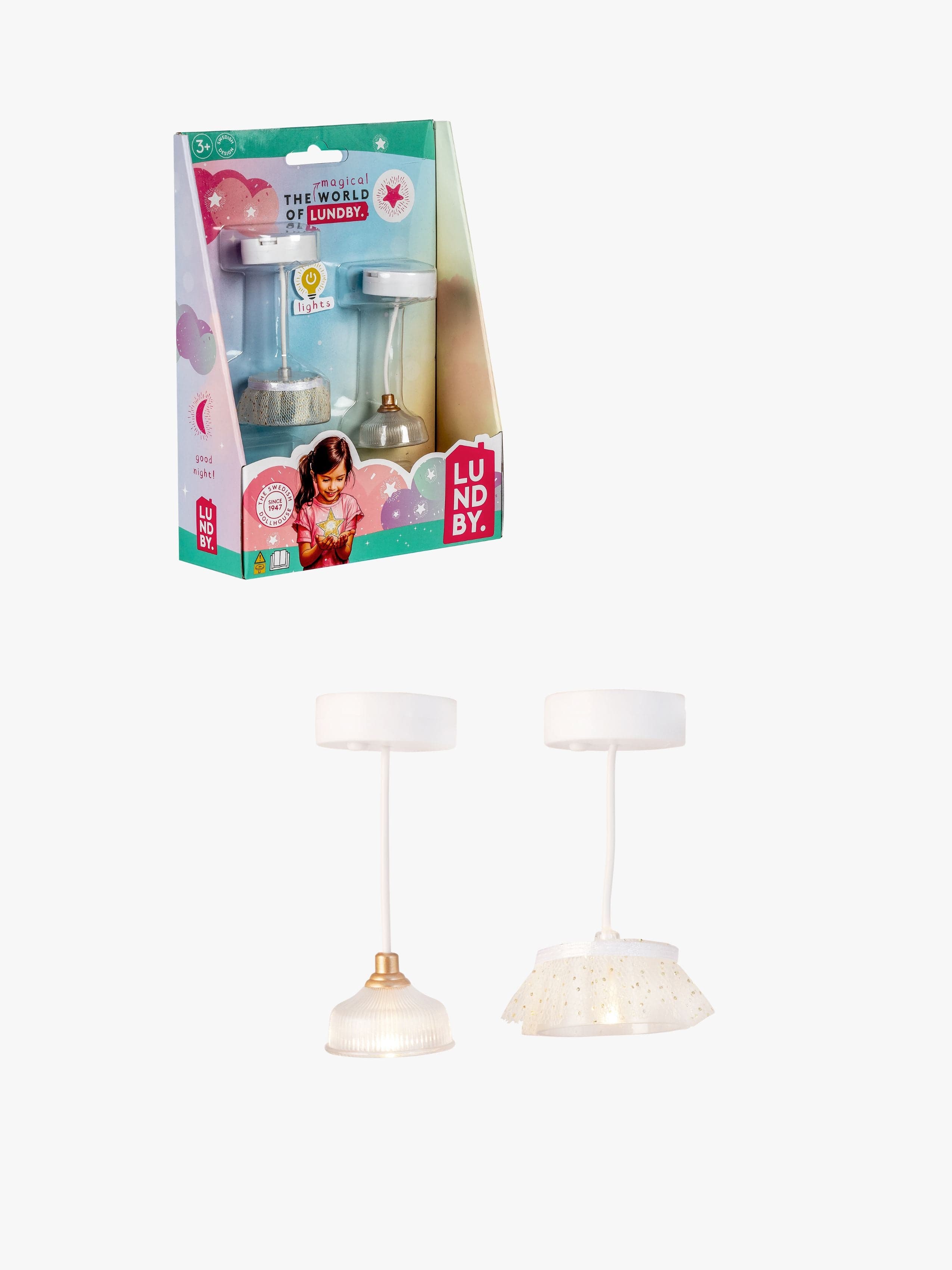 Lundby Nukkekodin Tarvikkeet Kattovalaisimet Klassiset