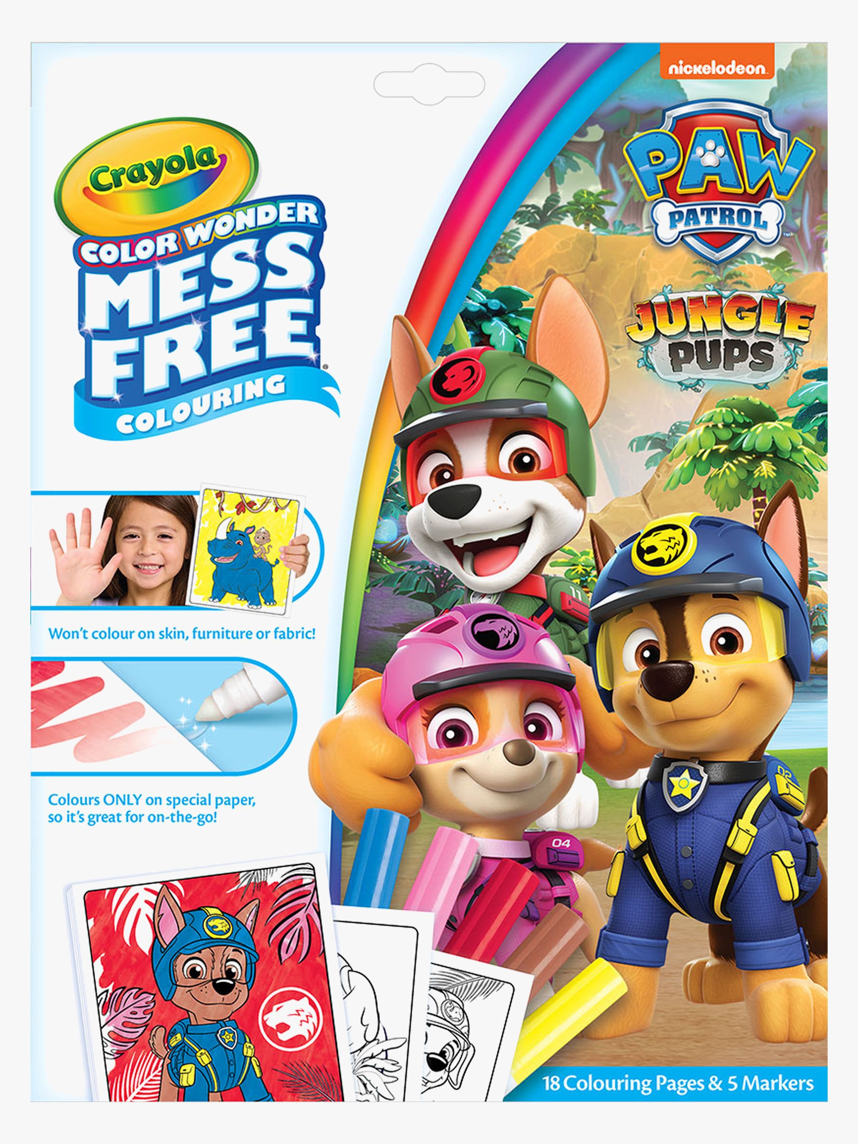 Crayola Colorwonder Ryhmä Hau Jungle Pups Värityskirja