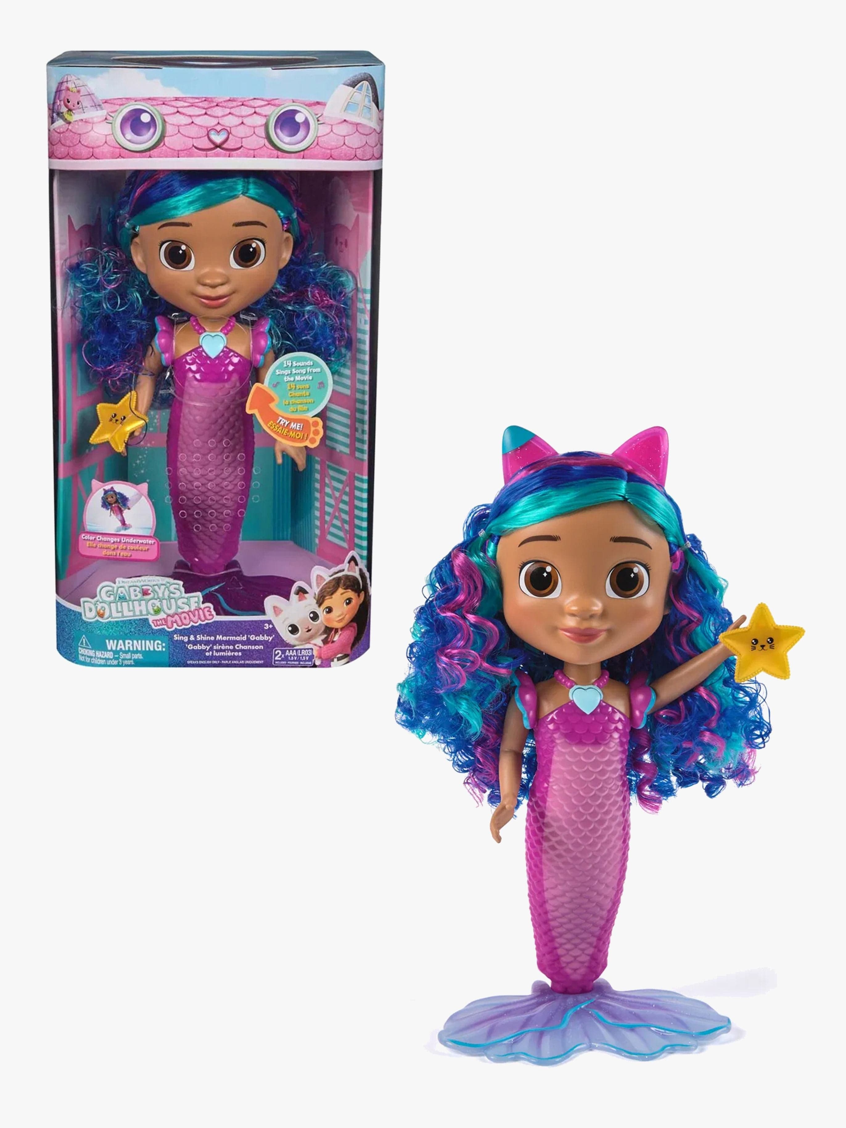 Gabbyn Nukketalo Movie Sing & Shine Merenneito Gabby Nukke 36 cm