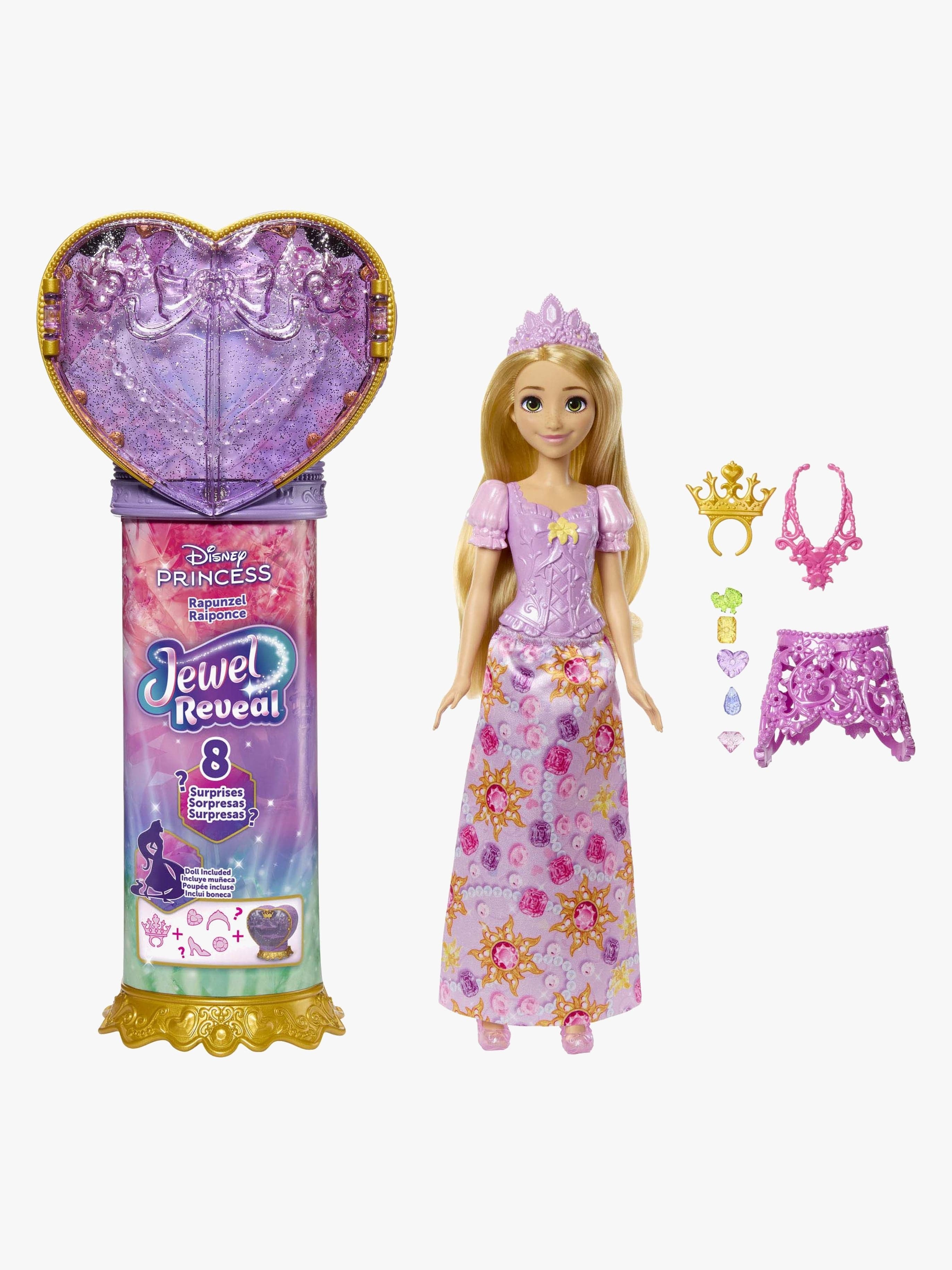 Disney Prinsessat Reveal Muotinukke Tähkäpää