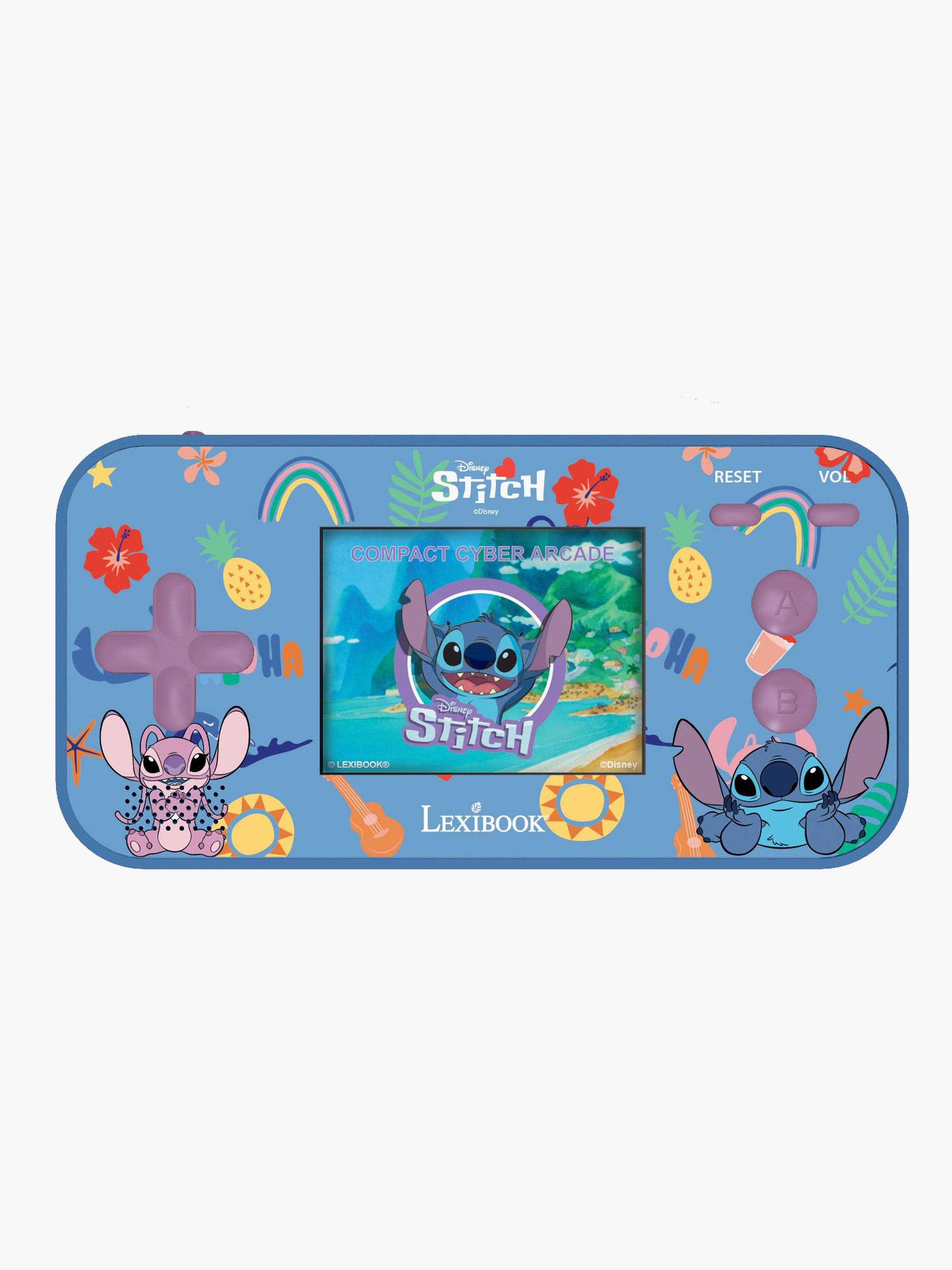 Disney Stitch Kädessä pidettävä Pelikonsoli + 150 Pelit