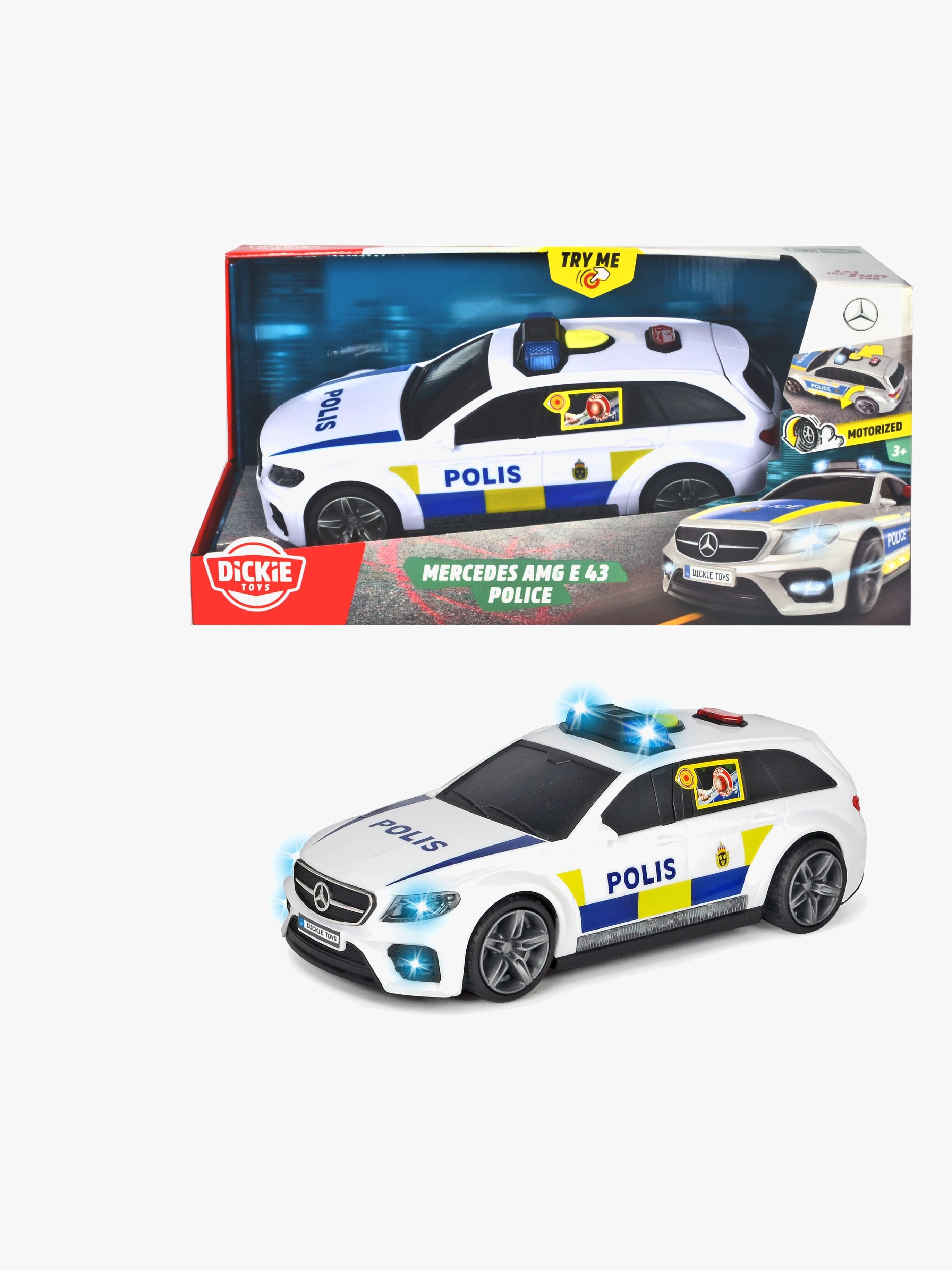 Dickie Toys Poliisiauto Mercedes