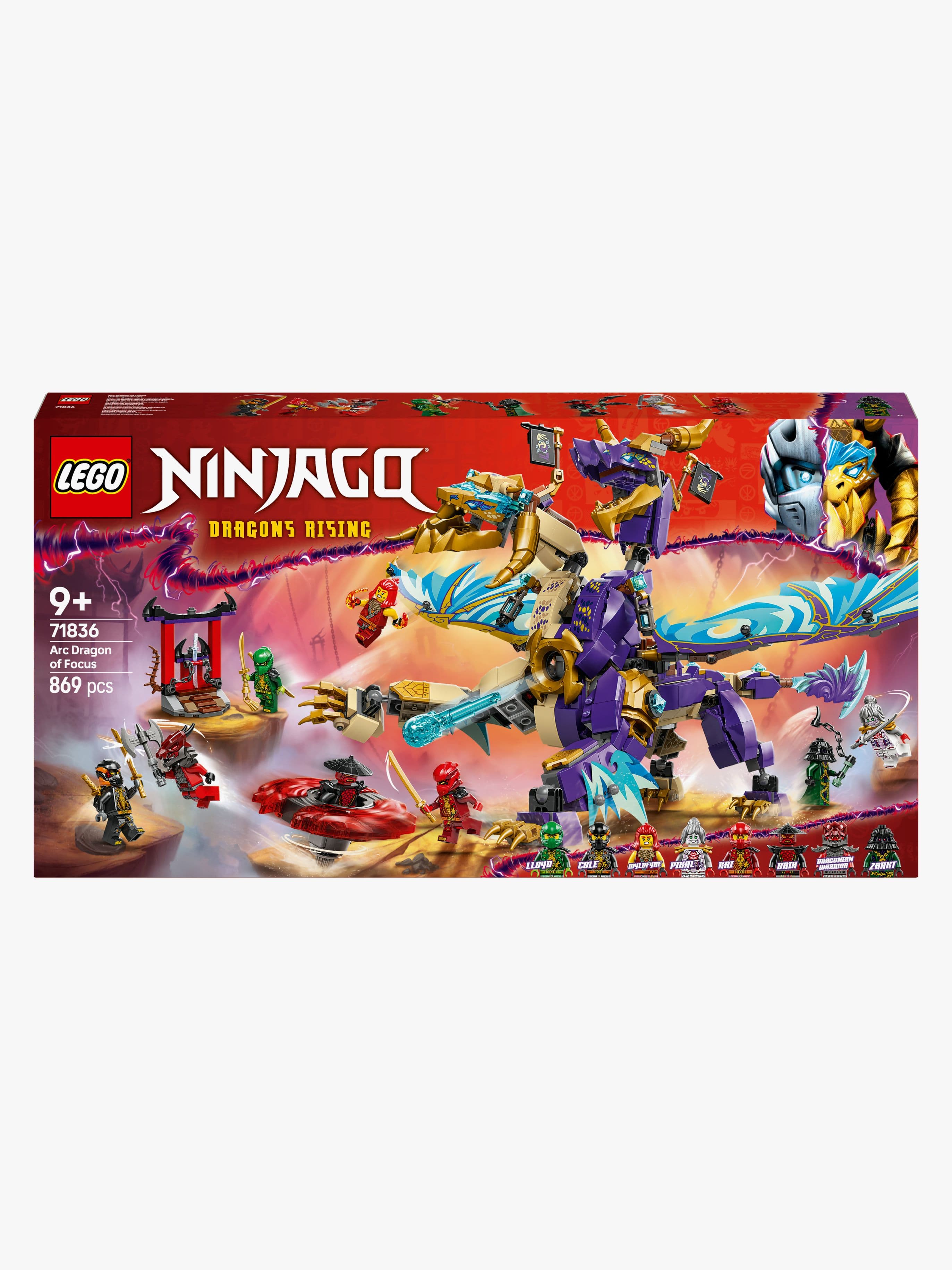 LEGO Ninjago 71836 Keskittymisen lohikäärme Arc