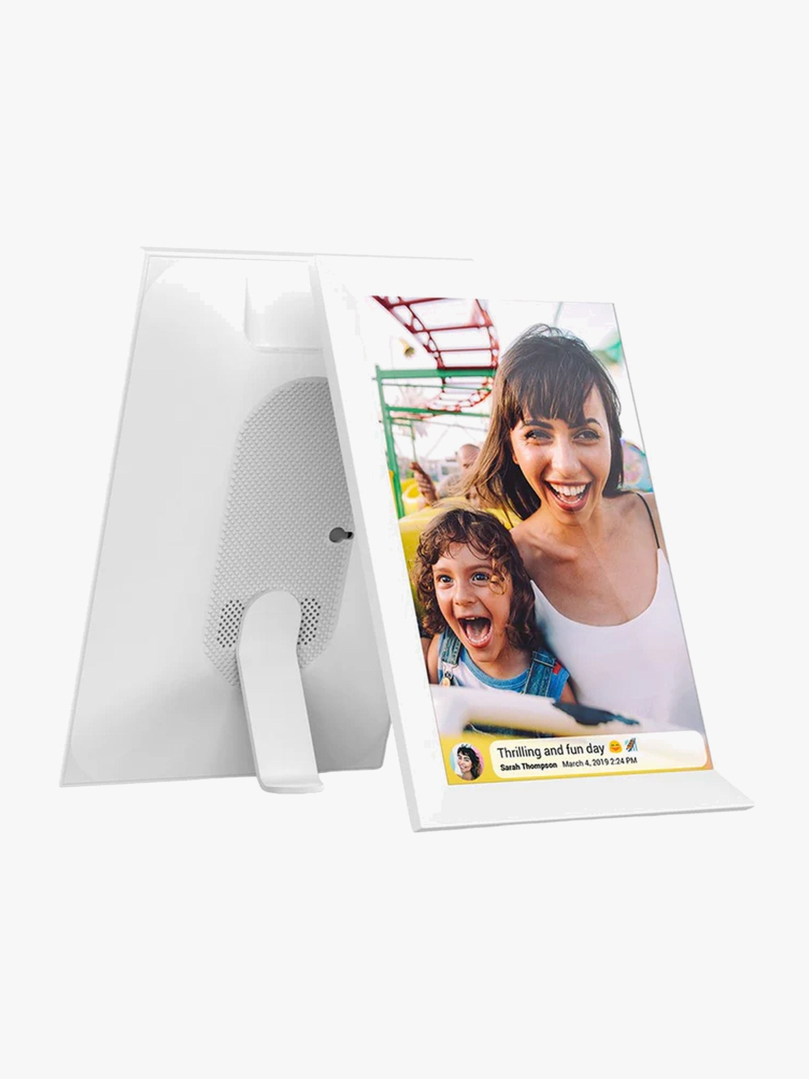 Lippa Frameo Digitaalinen Valokuvakehys 10"", Valkoinen