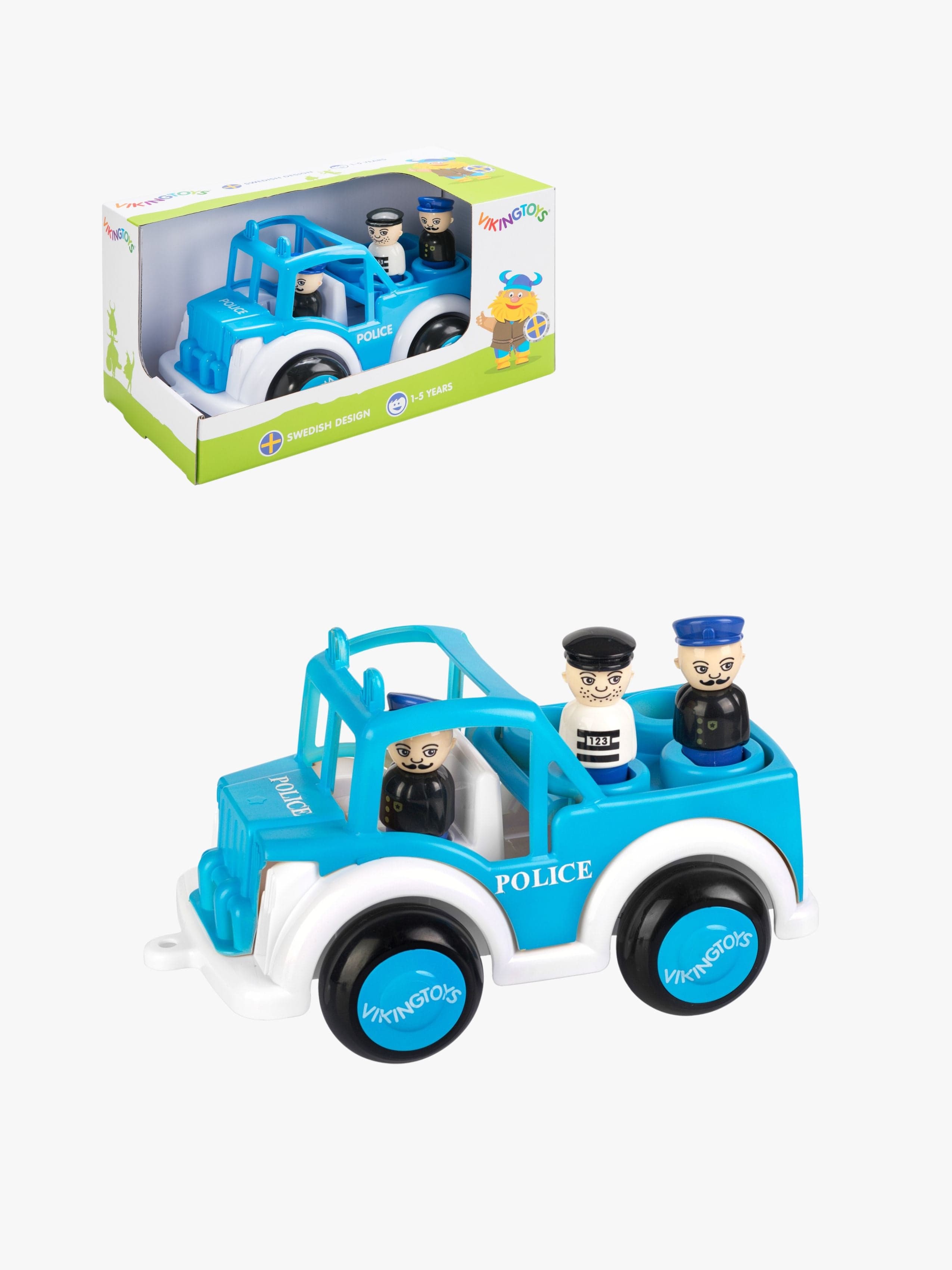 Viking Toys Jumbo Leikkisetti Poliisiauto 28 cm