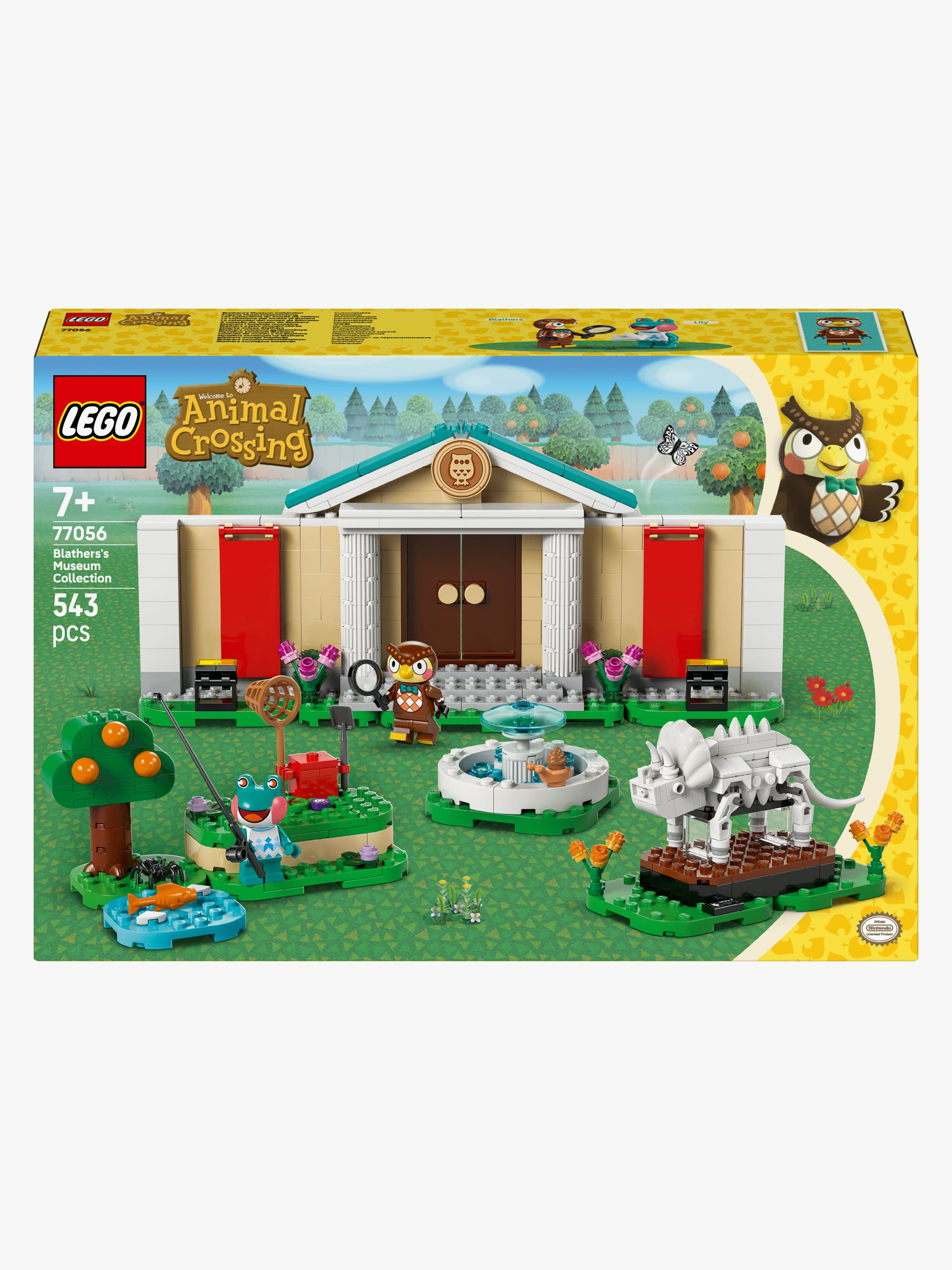 LEGO Animal Crossing 77056 Blathers ja museon kokoelma