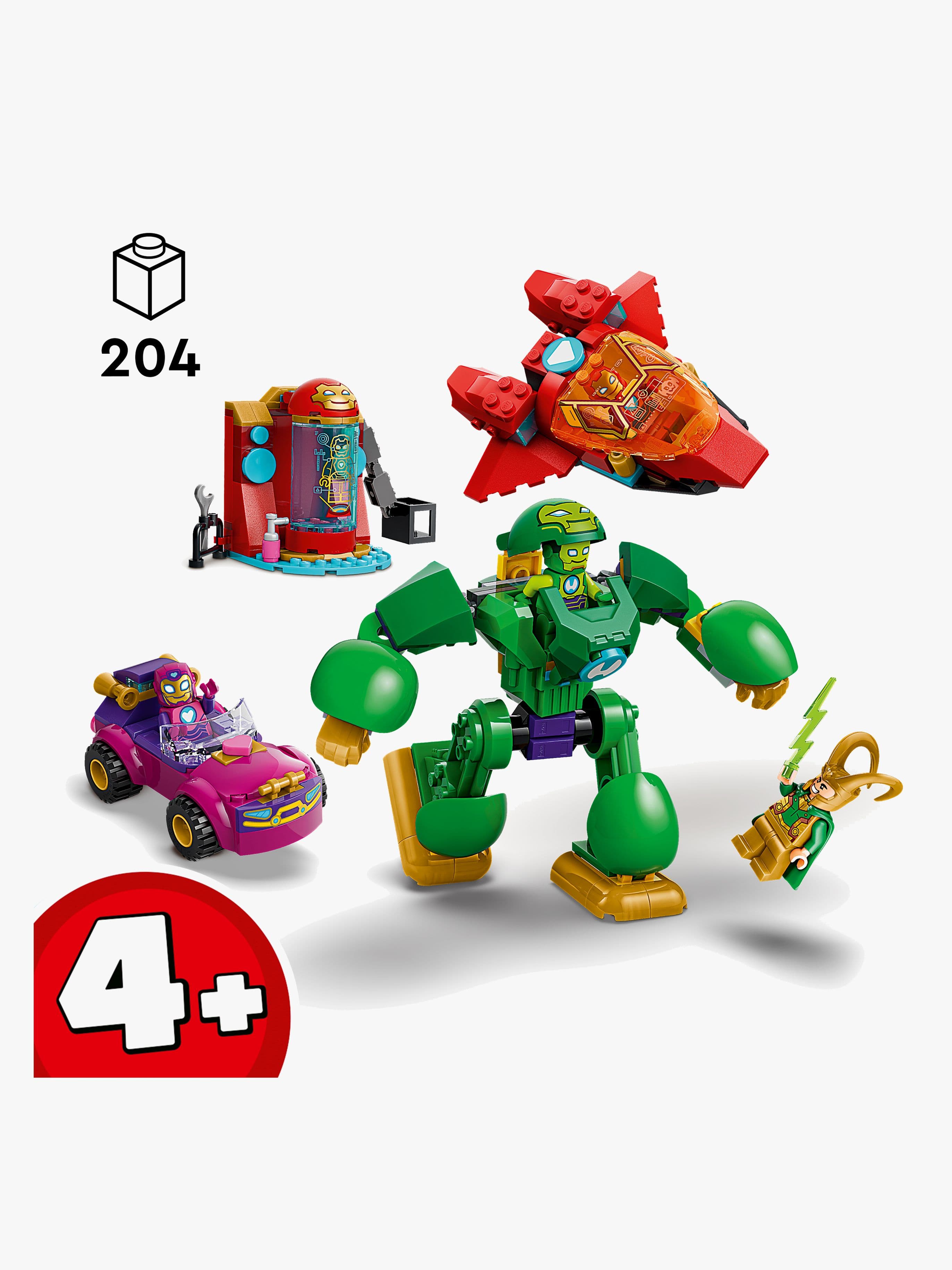 LEGO Disney Junior Marvel 11211 Loki vastaan Iron Manin tiimi