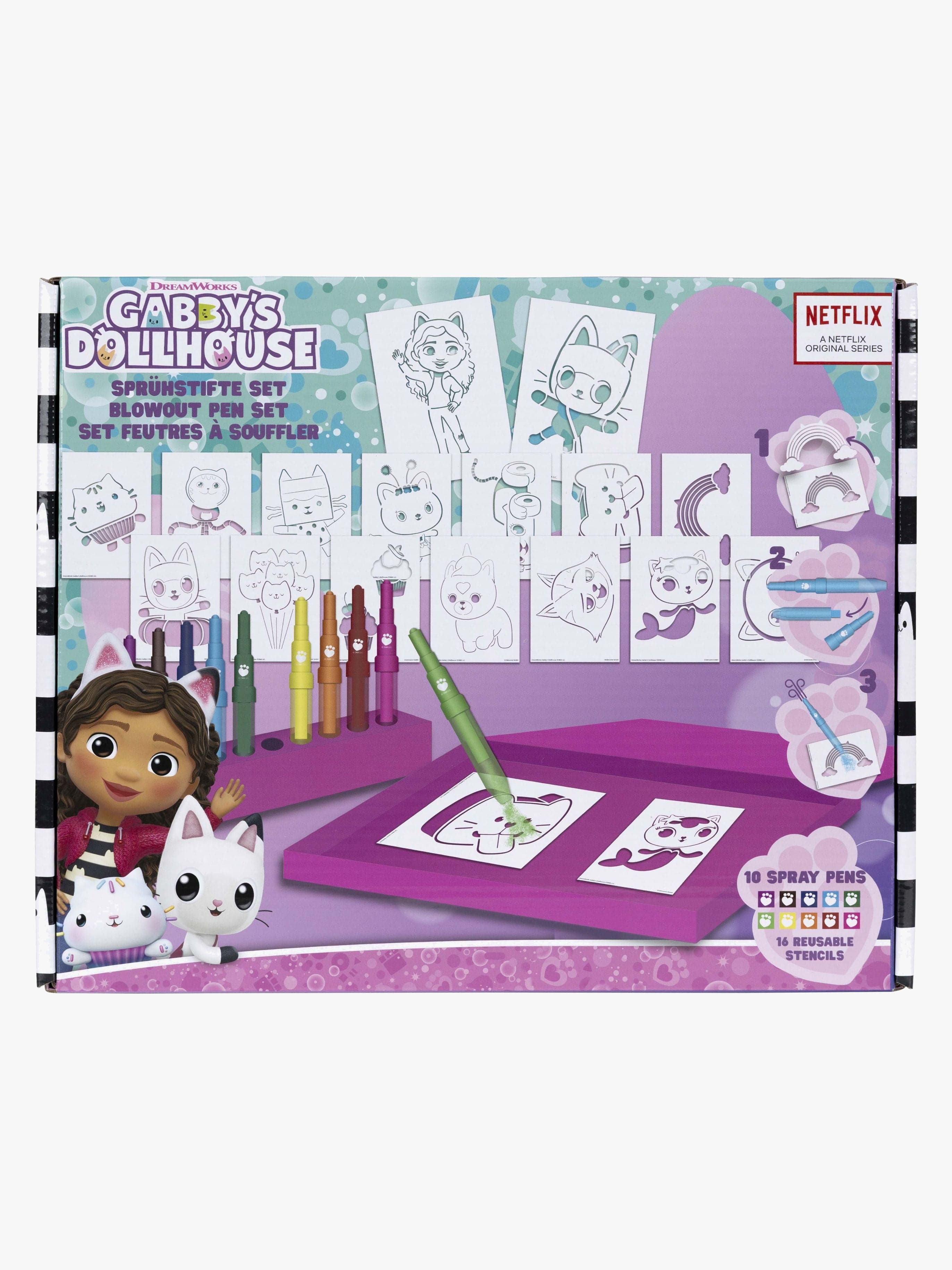 Gabby's Dollhouse Askartelusetti Puhallustussi