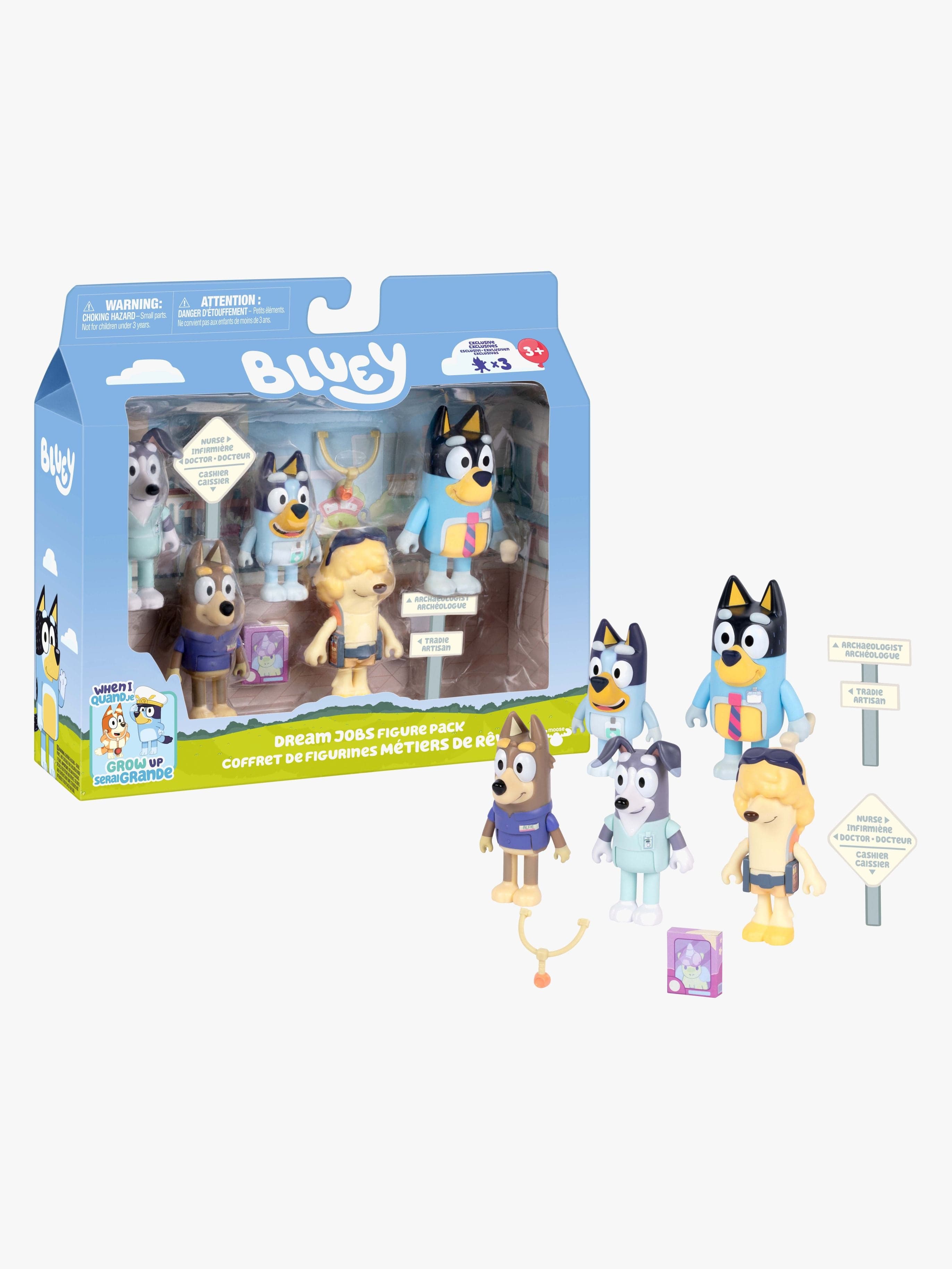 Bluey Figuurisetti Unelmatyö 5-pack