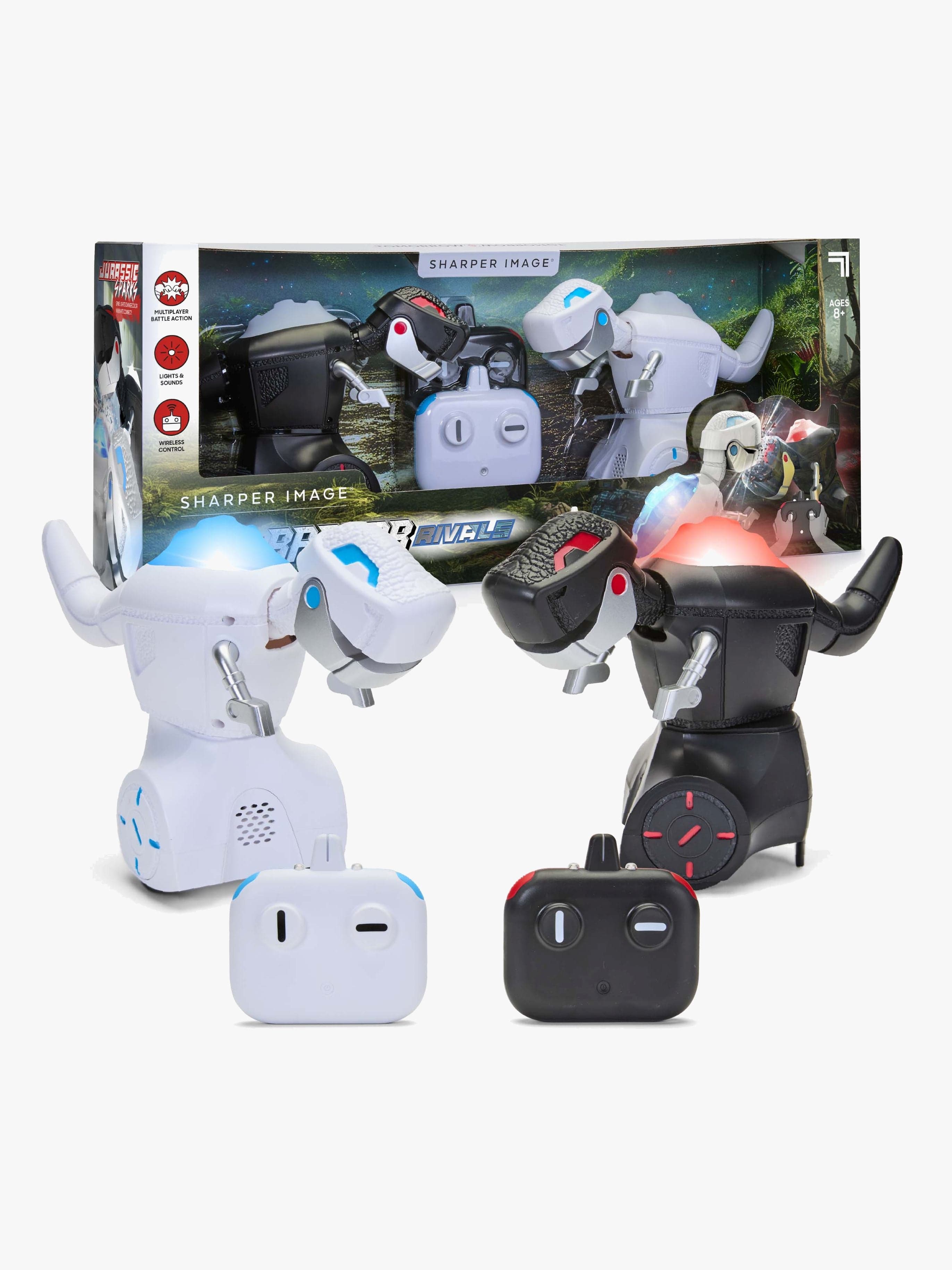 Sharper Image Kauko-ohjattava Robo Raptor Rivals Kaksintaistelu