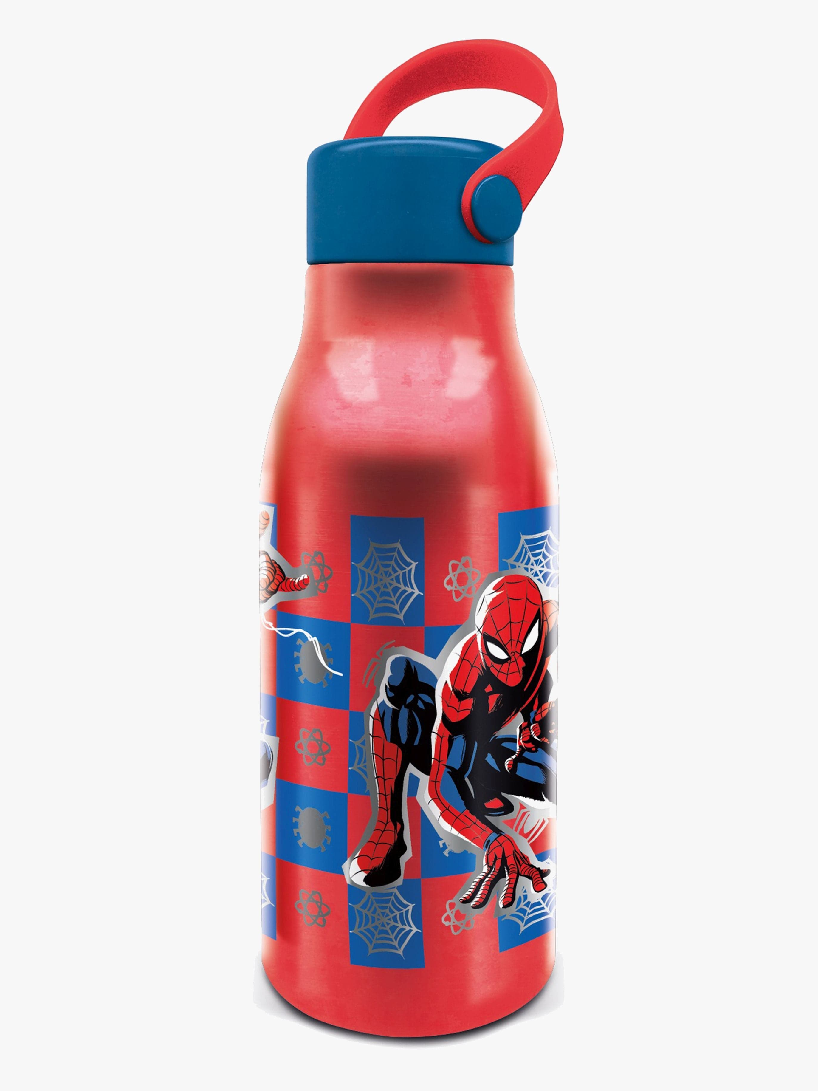 Spider-Man Flexi Handle Juomapullo 760 ml Alumiini, Red