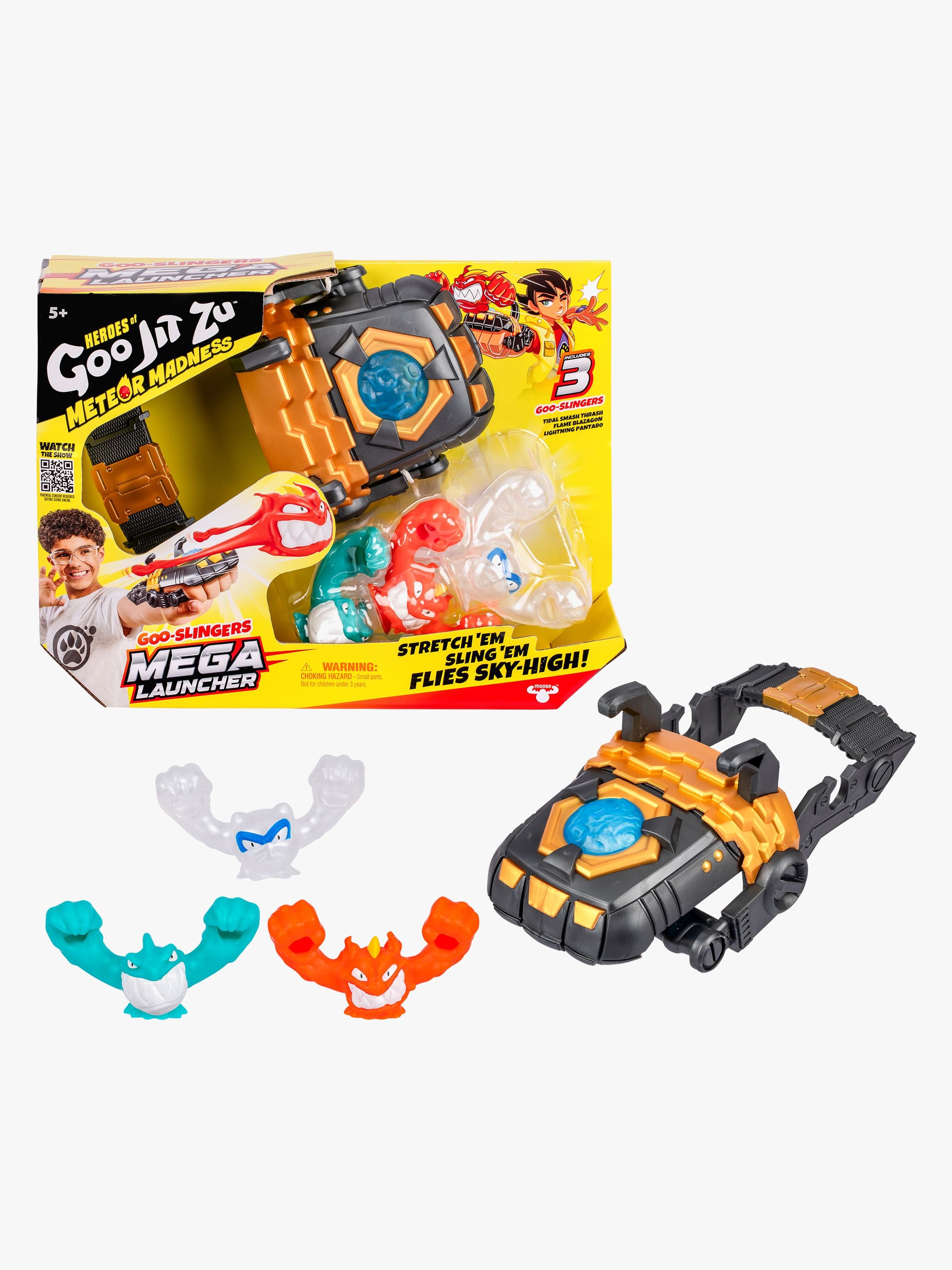 Goo Jit Zu Meteor Madness Leikkisetti + Hahmot