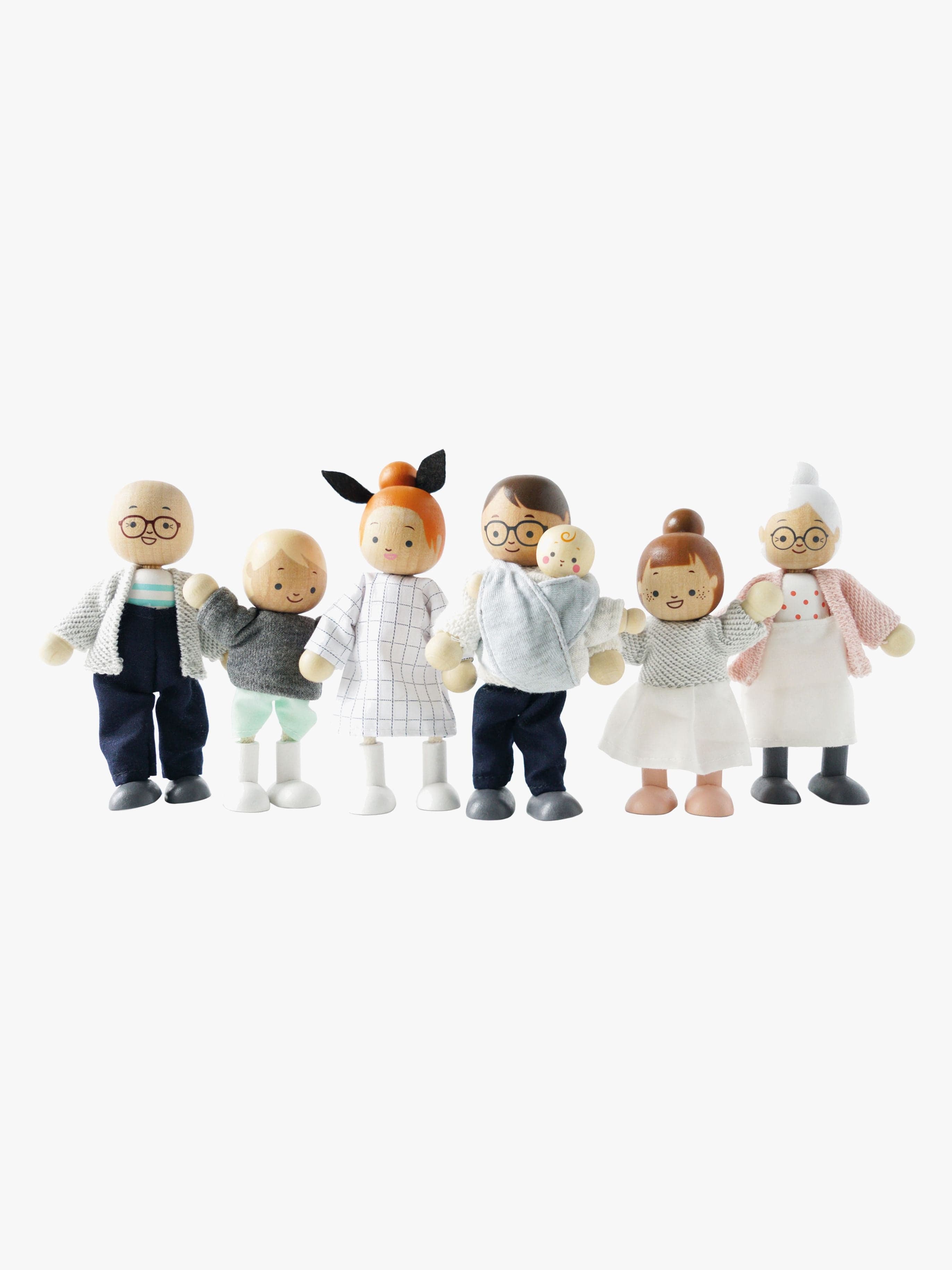 Le Toy Van My Doll Family Nukkekodin Hahmot 7 Kpl