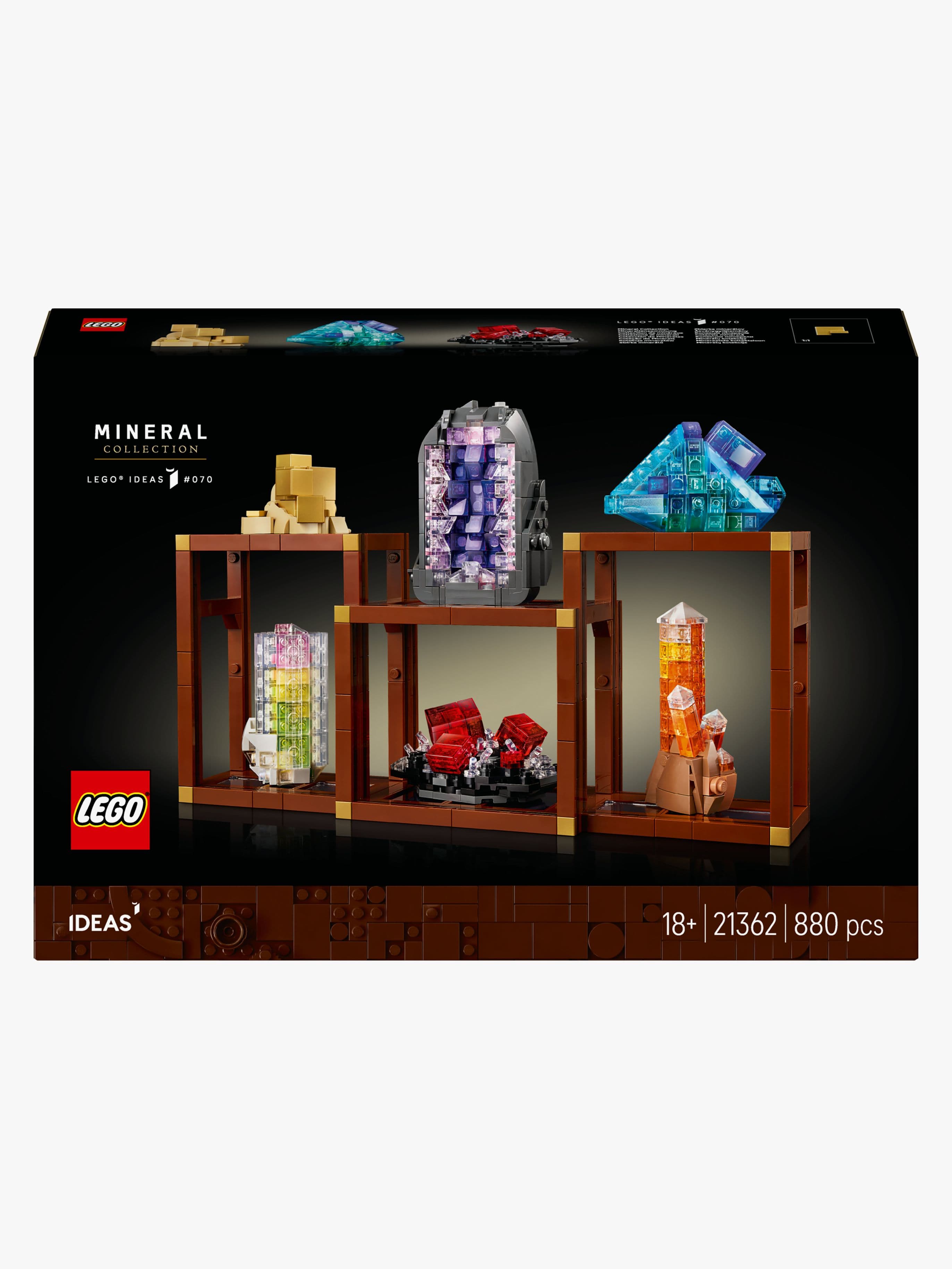 LEGO Ideas 21362 Mineraalikokoelma