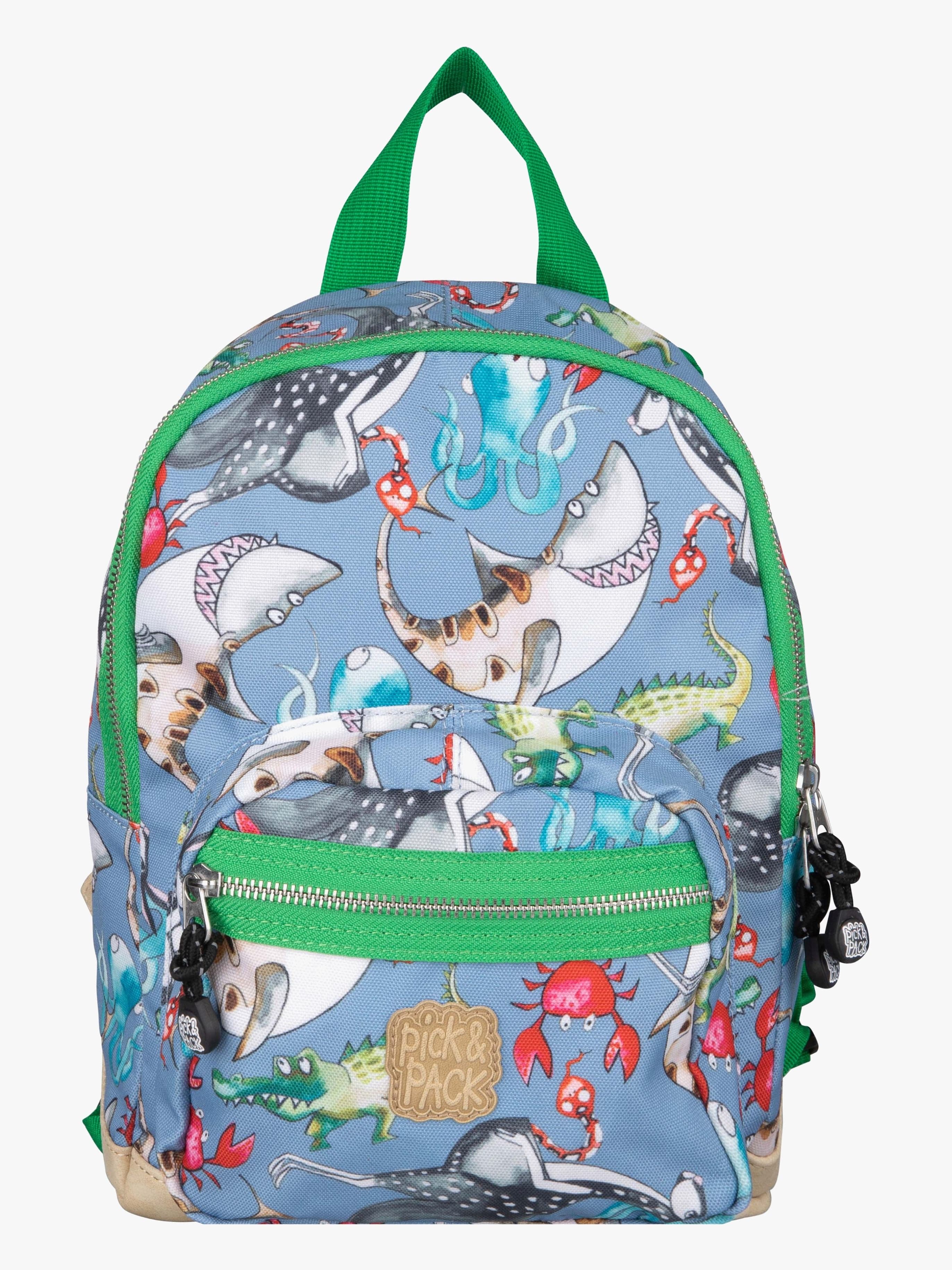 Pick & Pack Mix Animal Reppu 7 L, Cloud Grey