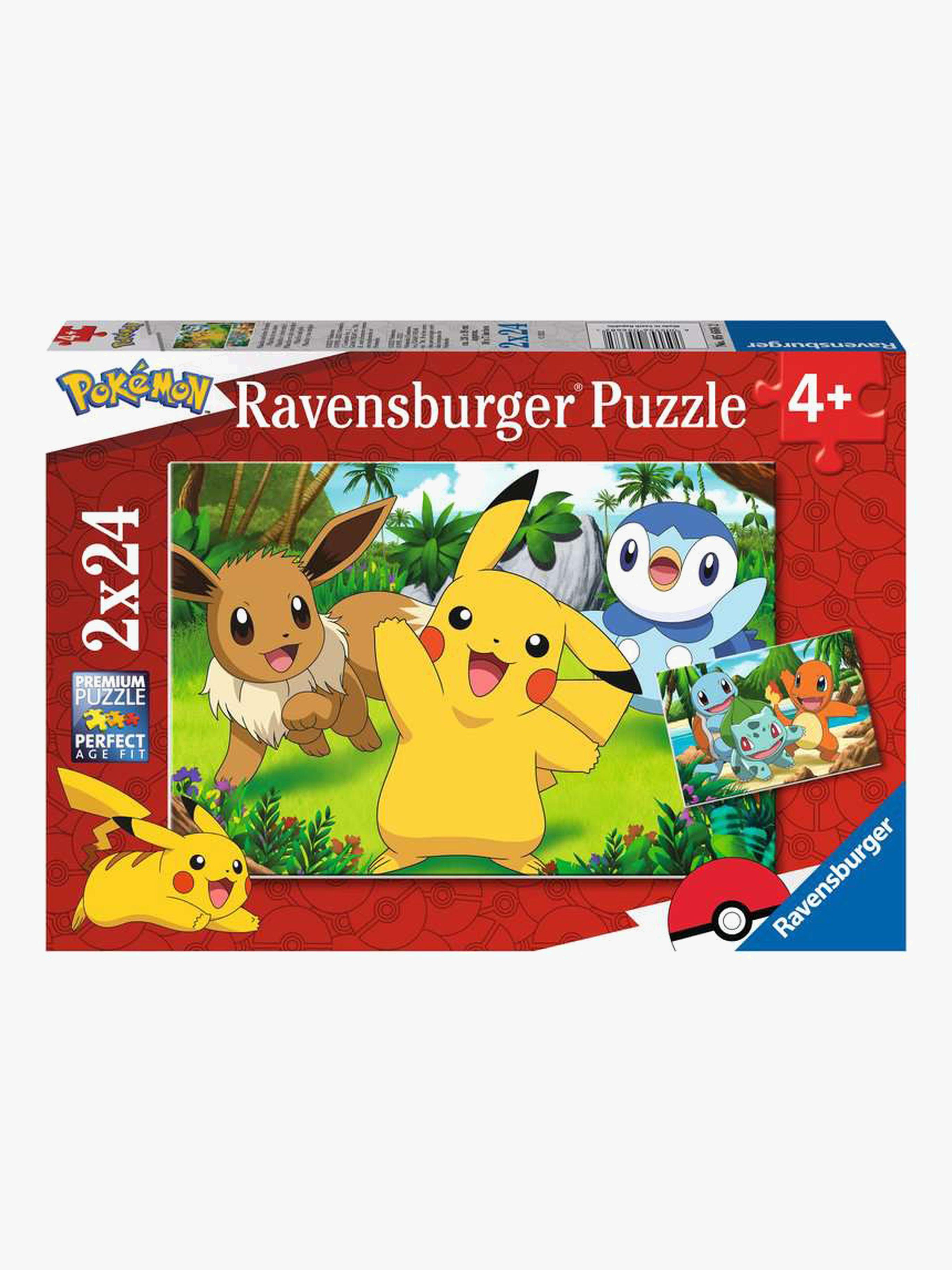 Ravensburger Pokémon Palapelit 2x24
