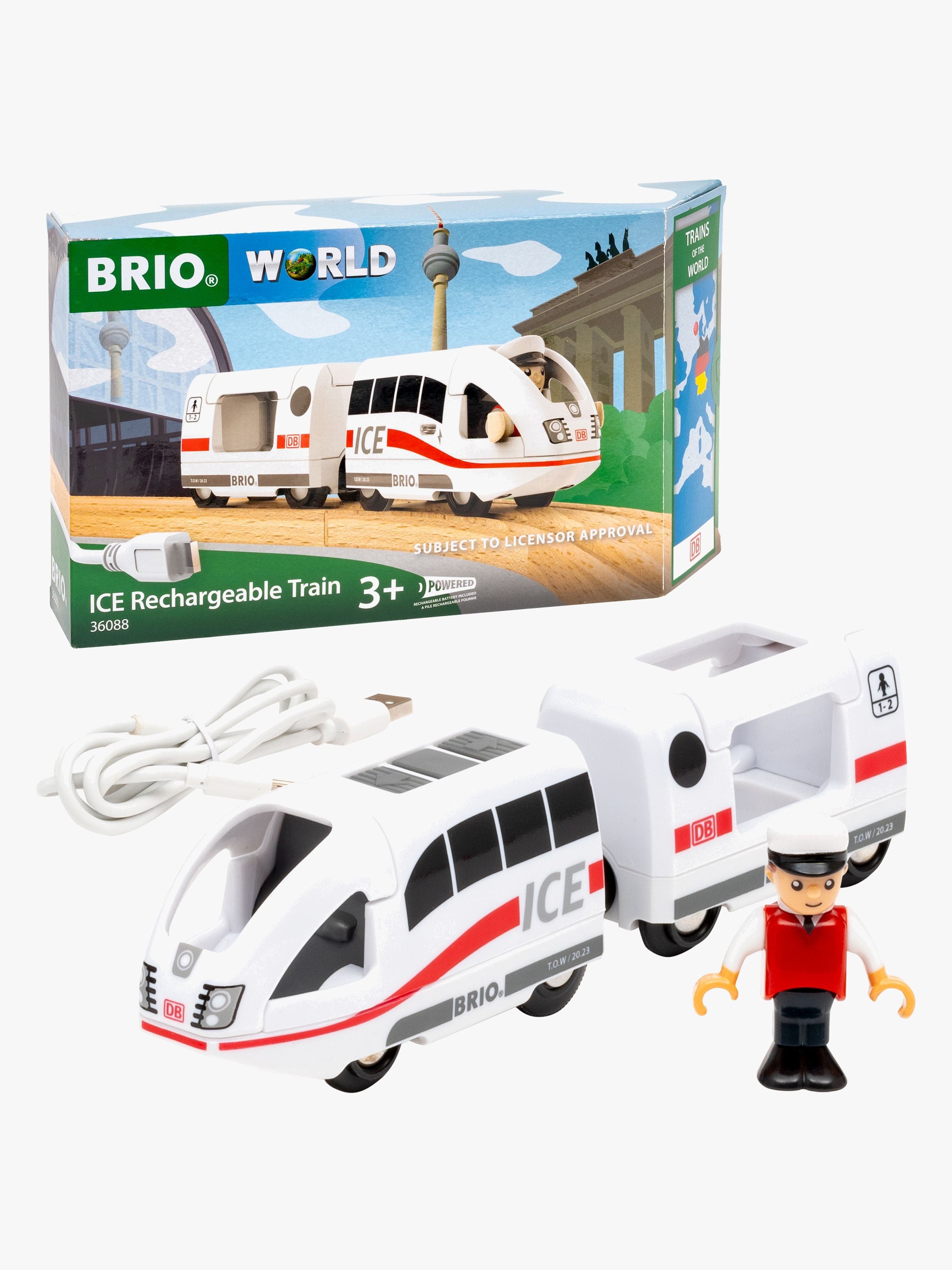 BRIO 36088 World ICE Ladattava Juna (Trains of the World)