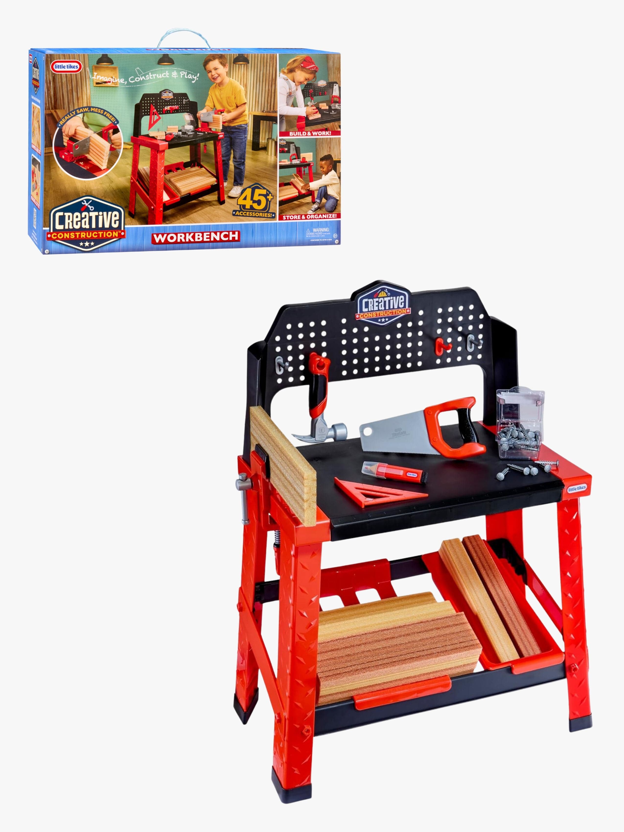 Little Tikes Creative Construction Työkalupenkki