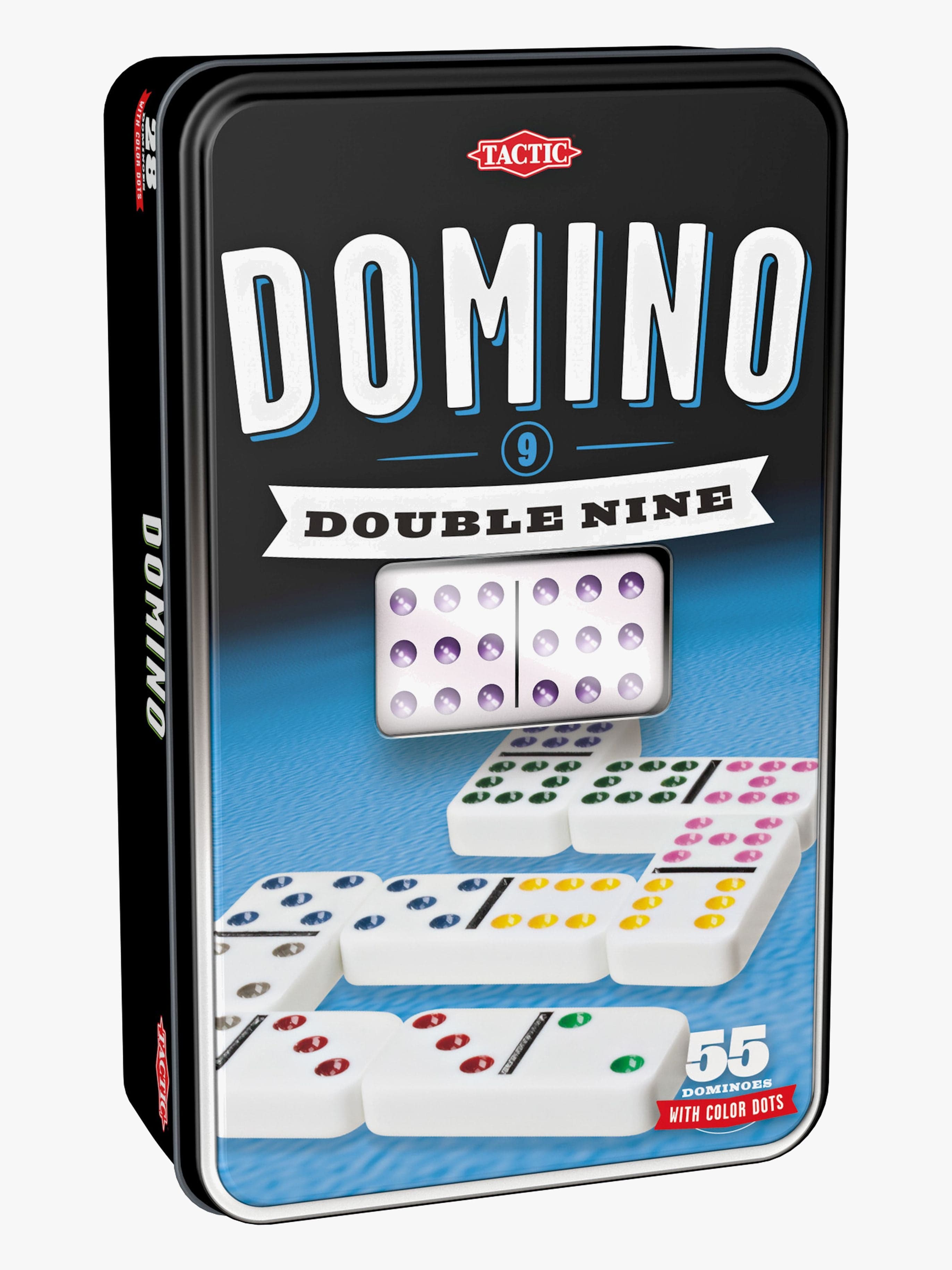 Tactic Domino Double 9 Metallirasiassa