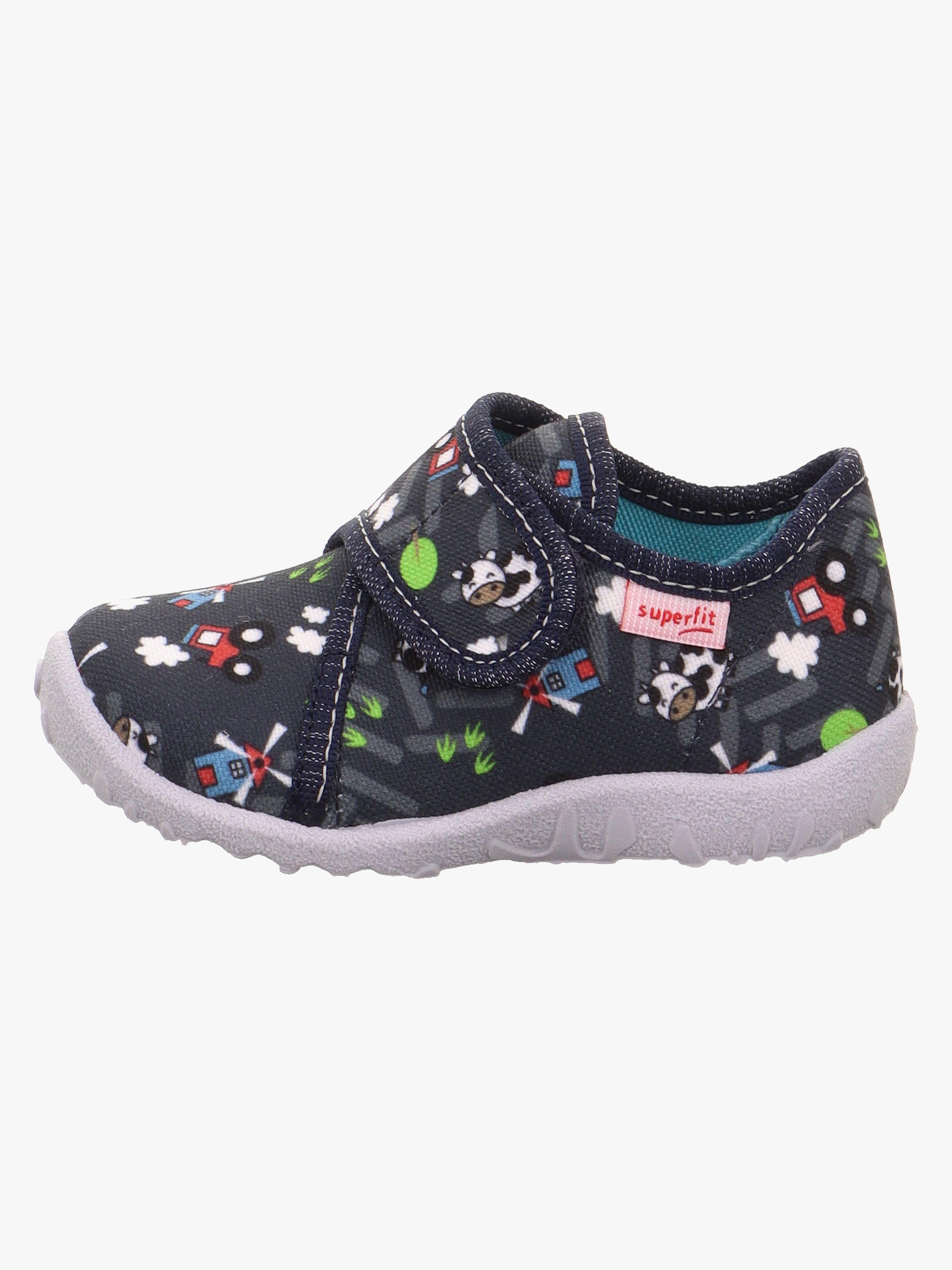 Superfit Spotty Sisäkengät, Blue/Multicoloured, 19