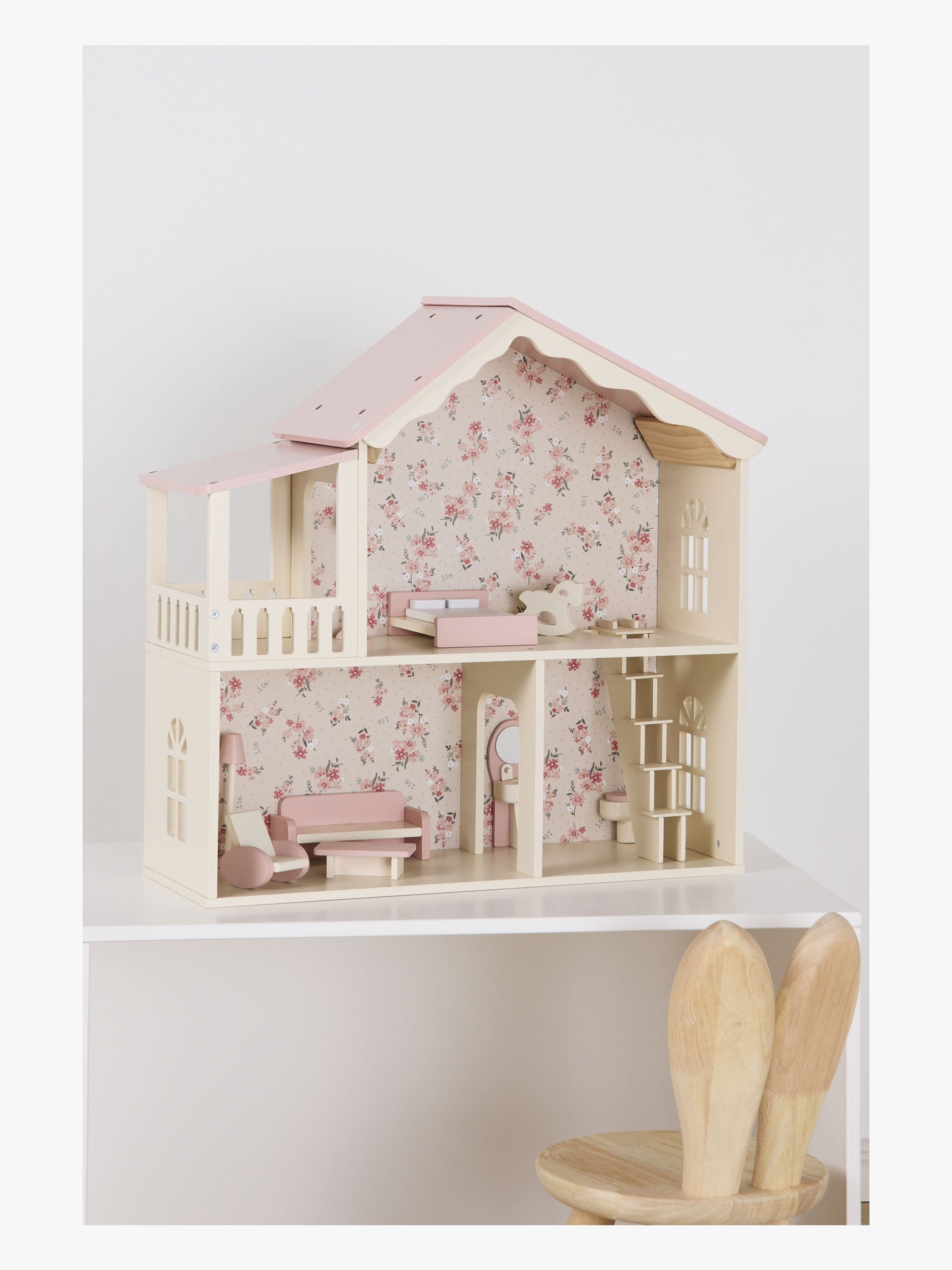 Alice & Fox Nukkekoti + Huonekalut