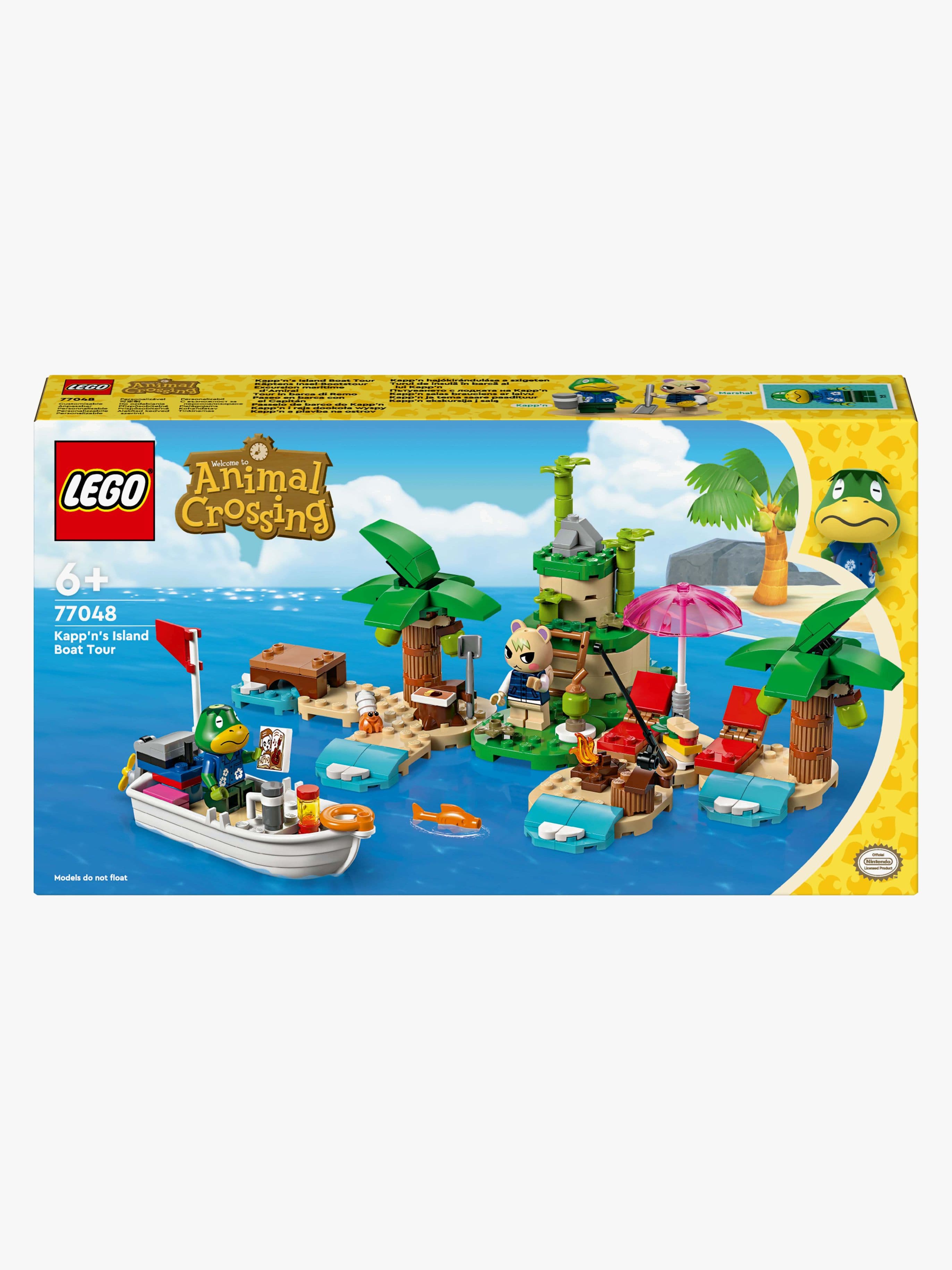 LEGO Animal Crossing 77048 Kapp"'n veneretkellä saarelle