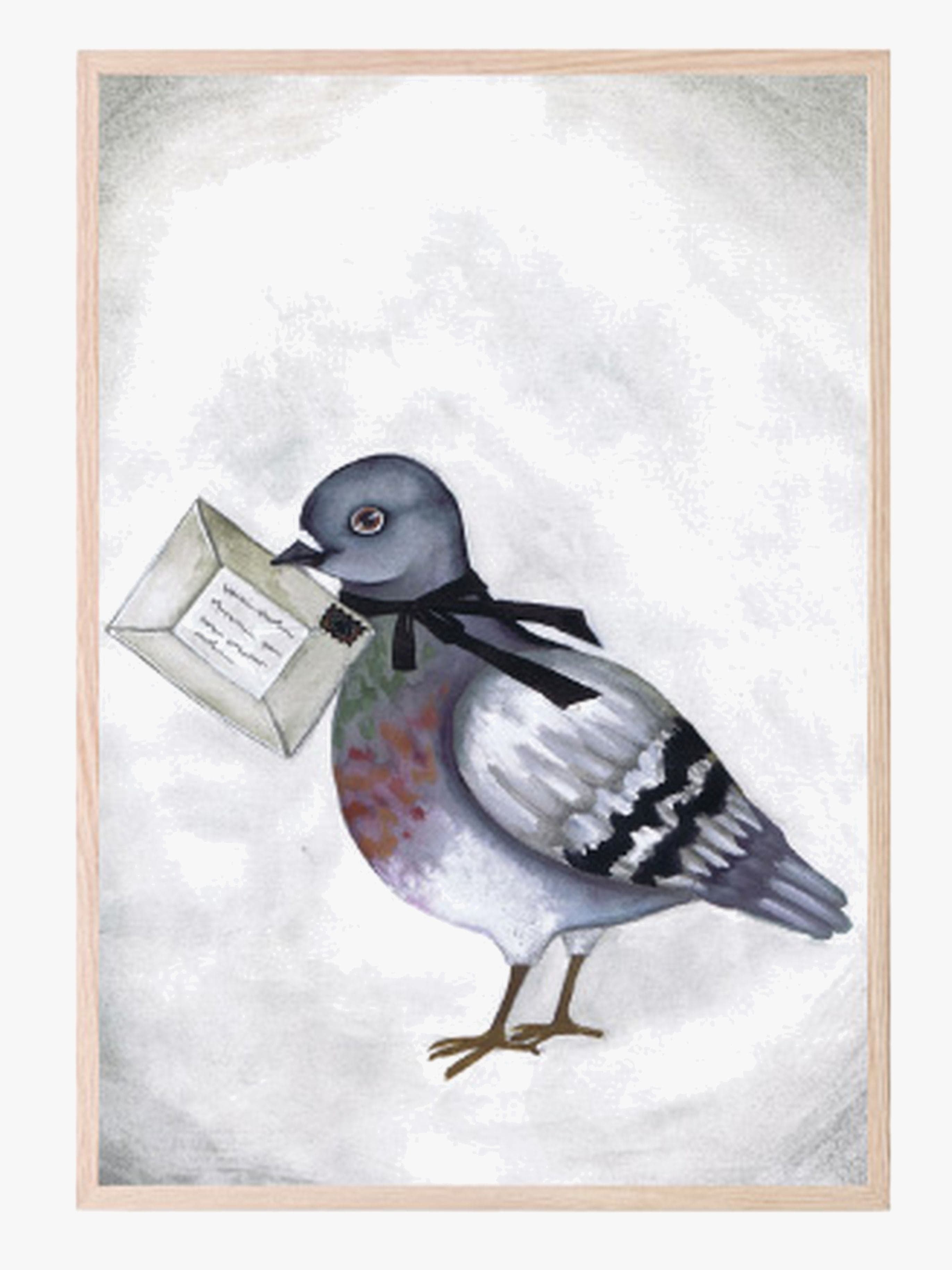 That"'s Mine Juliste Love Dove Letter 30x40