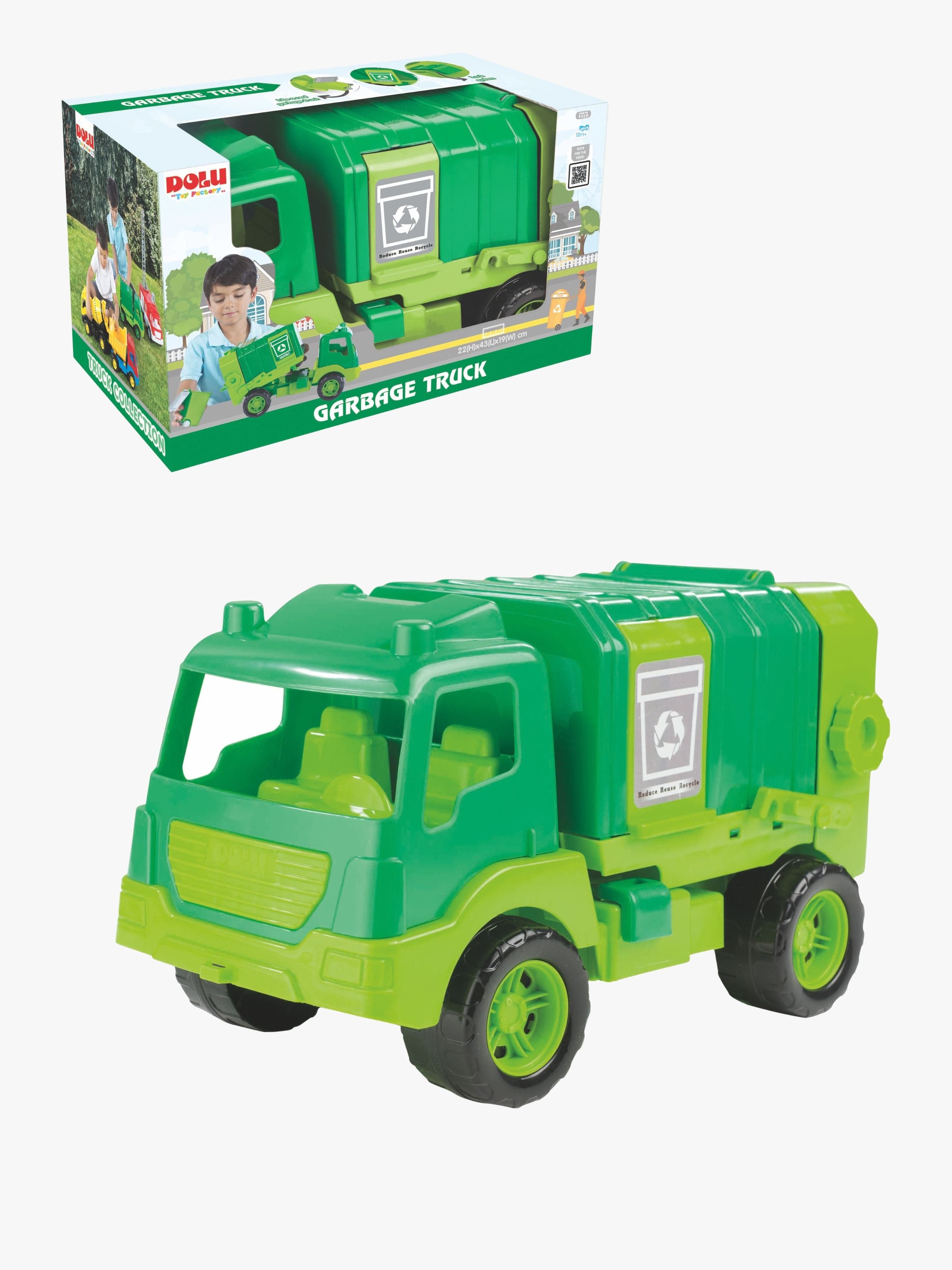 DOLU Jäteauto 43 cm