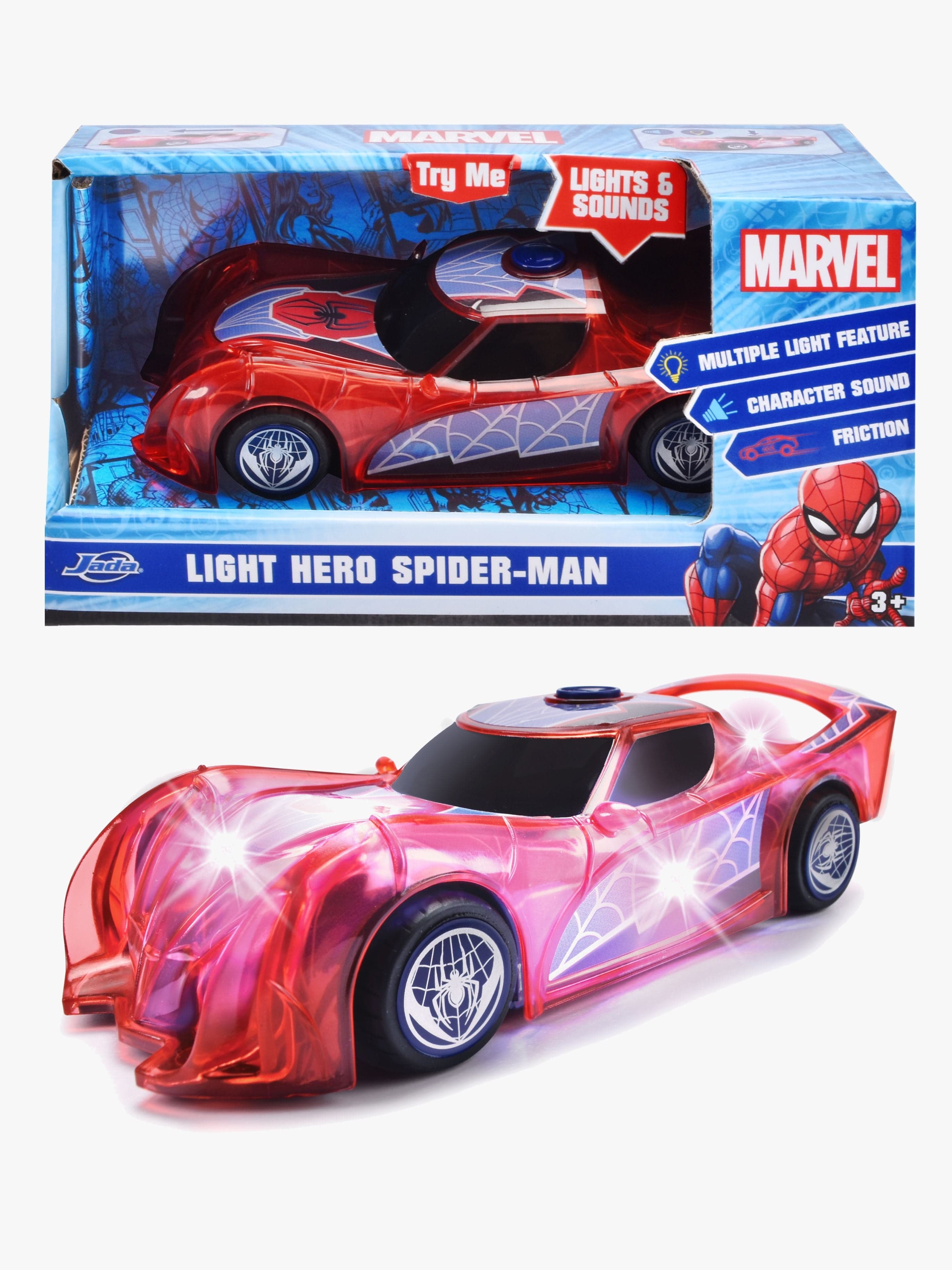 Marvel Spider-Man Light-Up Auto 1:32
