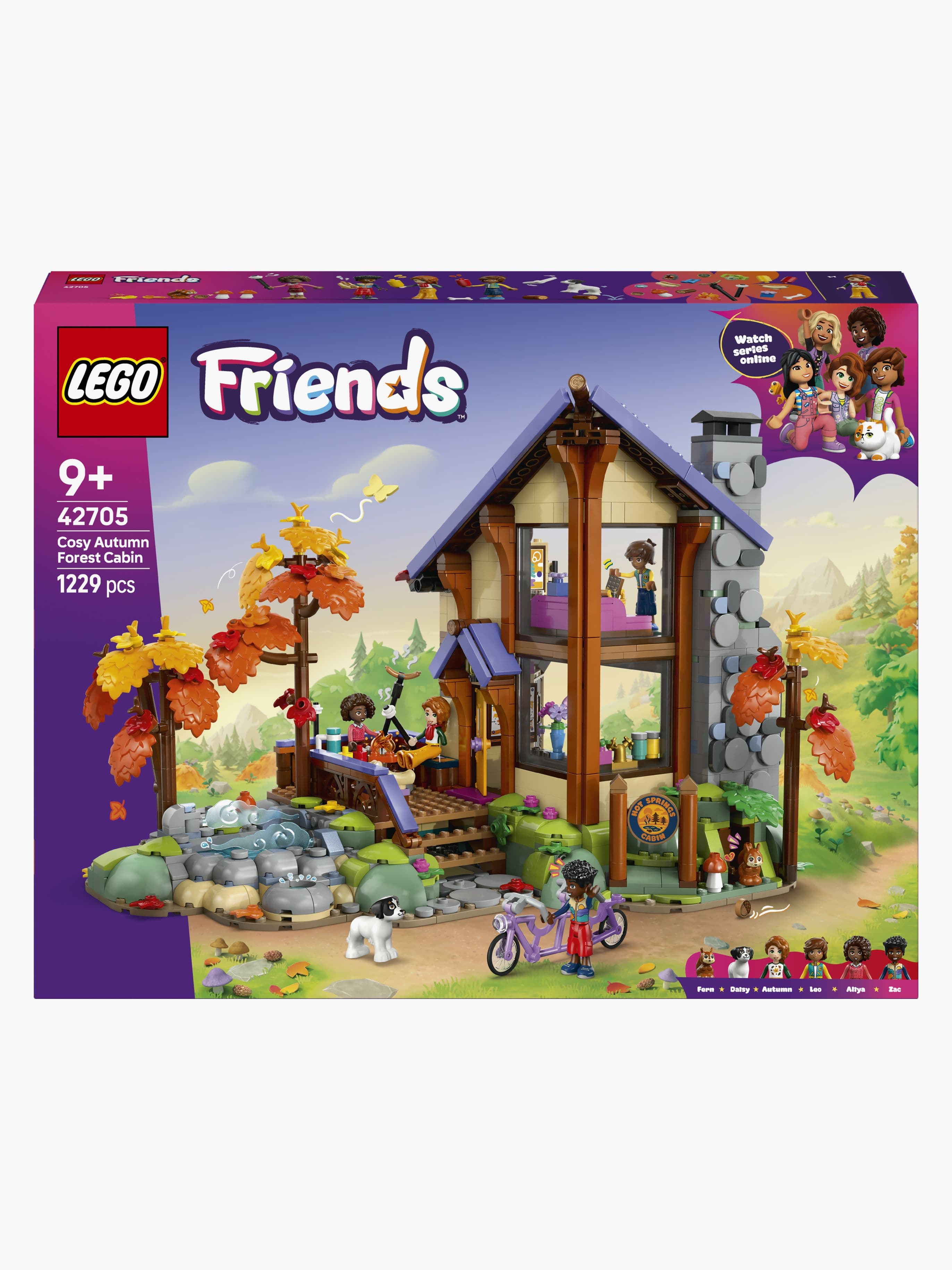 LEGO Friends 42705 Mukava mökki syysmetsässä