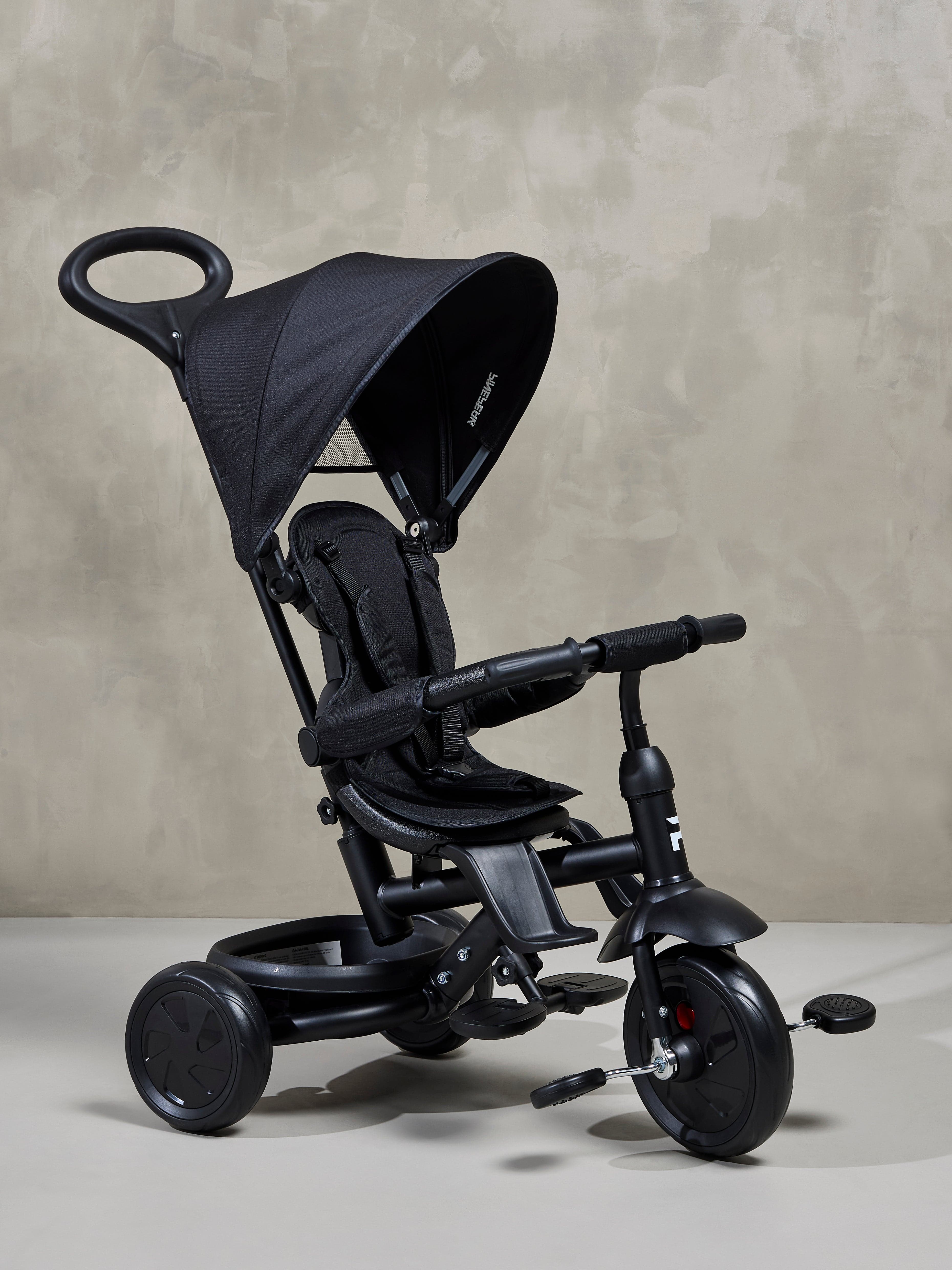 Pinepeak Mono Tri 6-in-1 Kolmipyörä, Musta