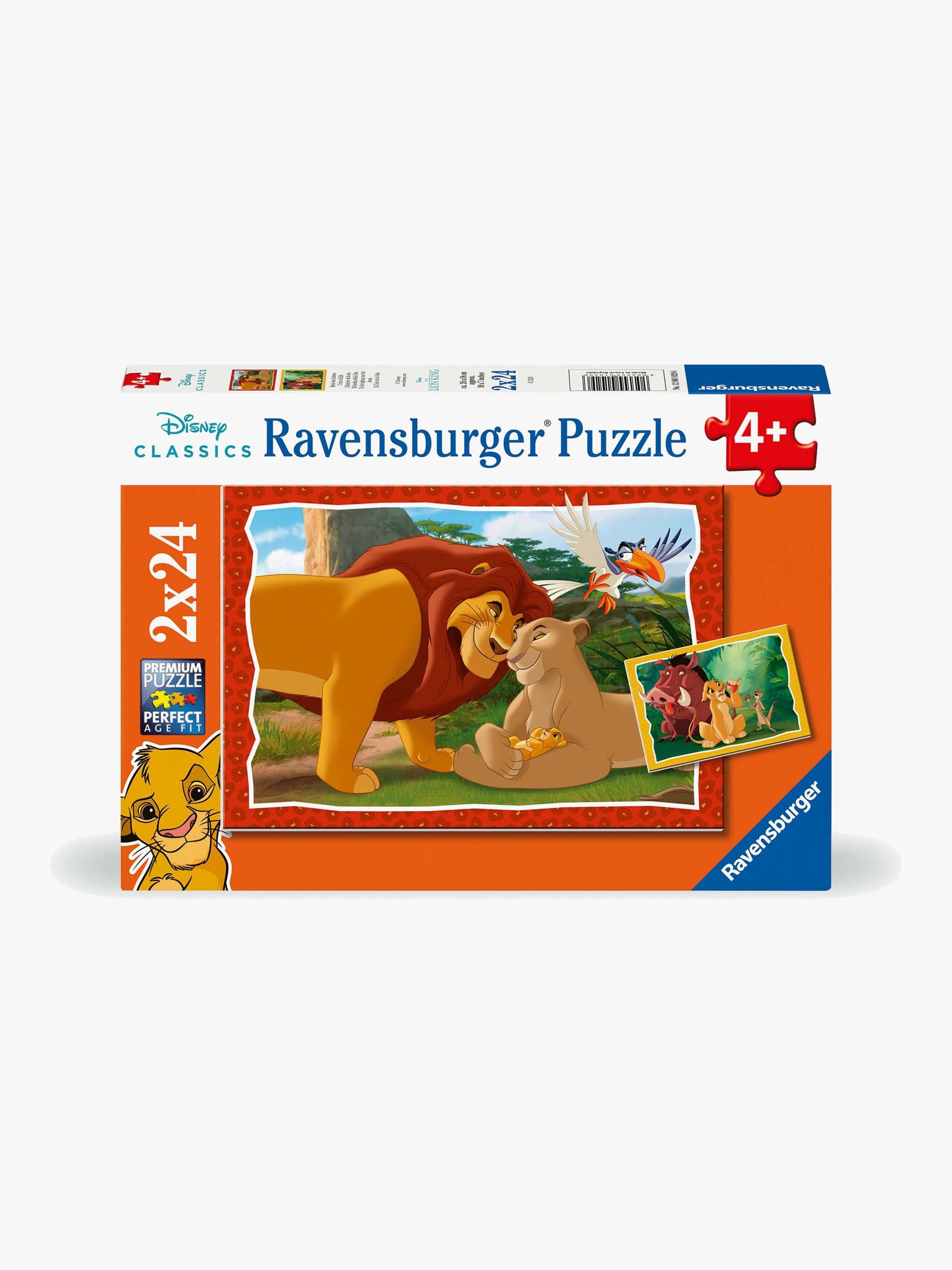Ravensburger Leijonakuningas Palapelit 2x24 Palat