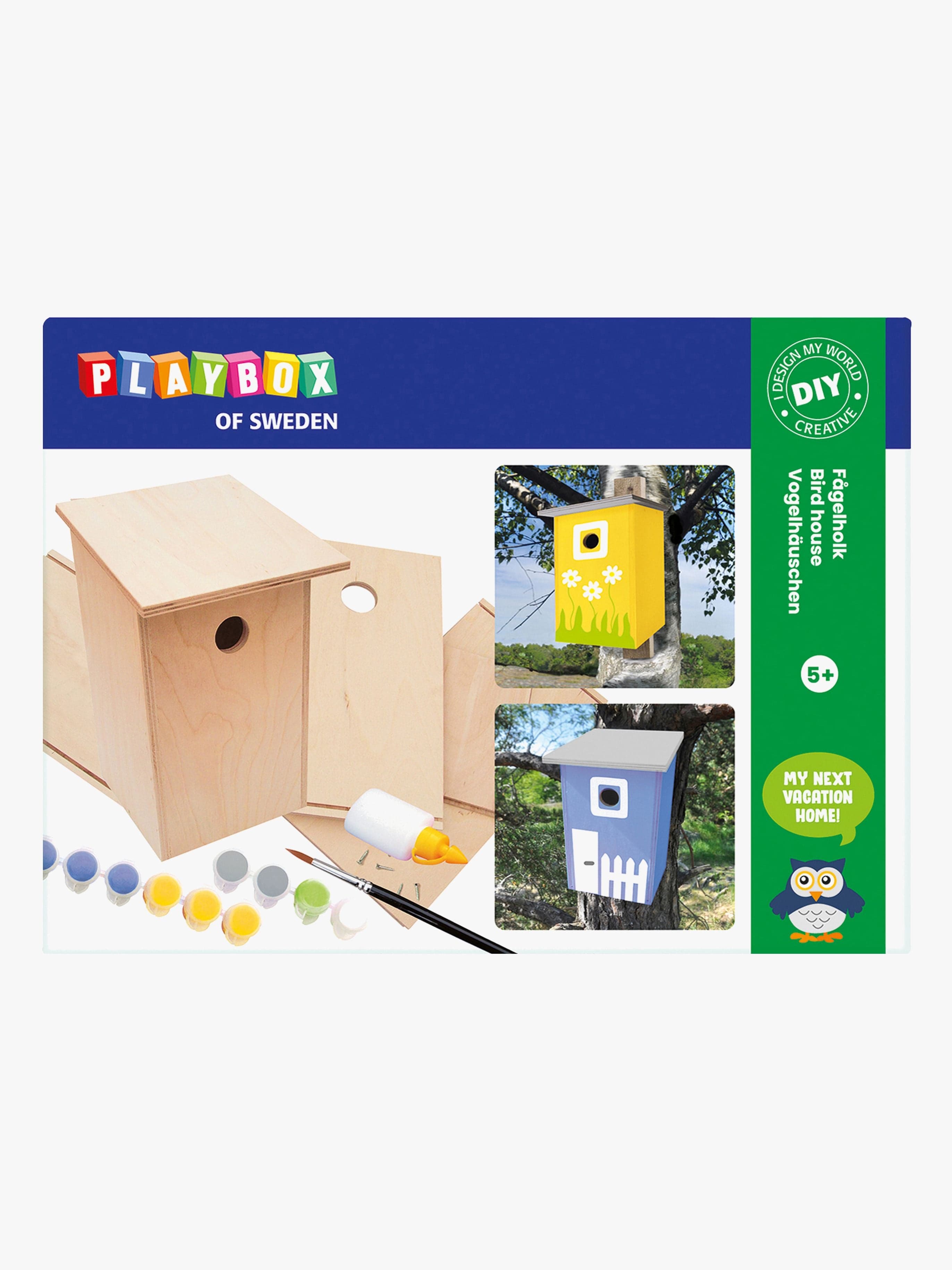 Playbox Askartelusetti Linnunpönttö