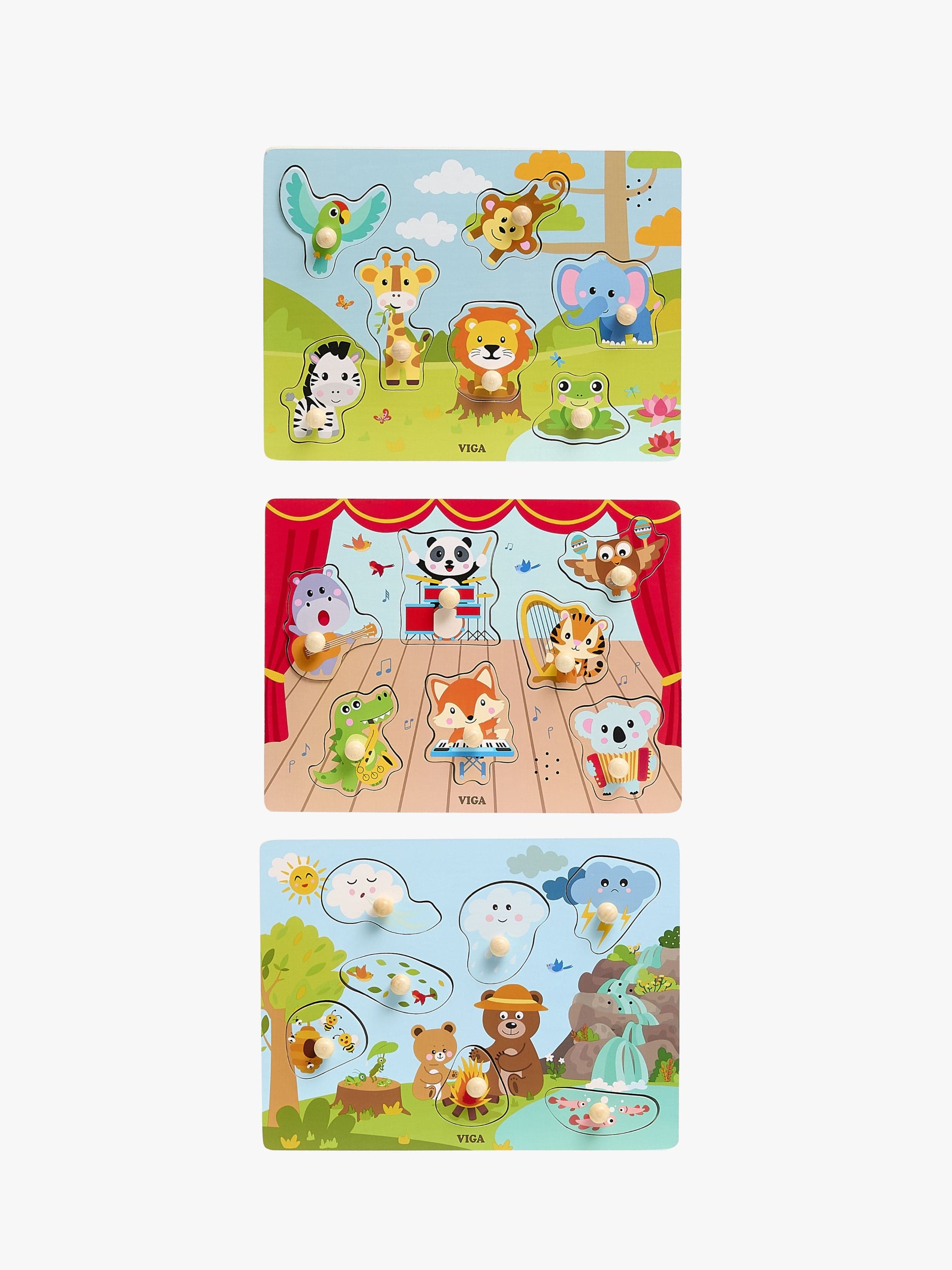 VIGA 3-in-1 Äänipalapelit