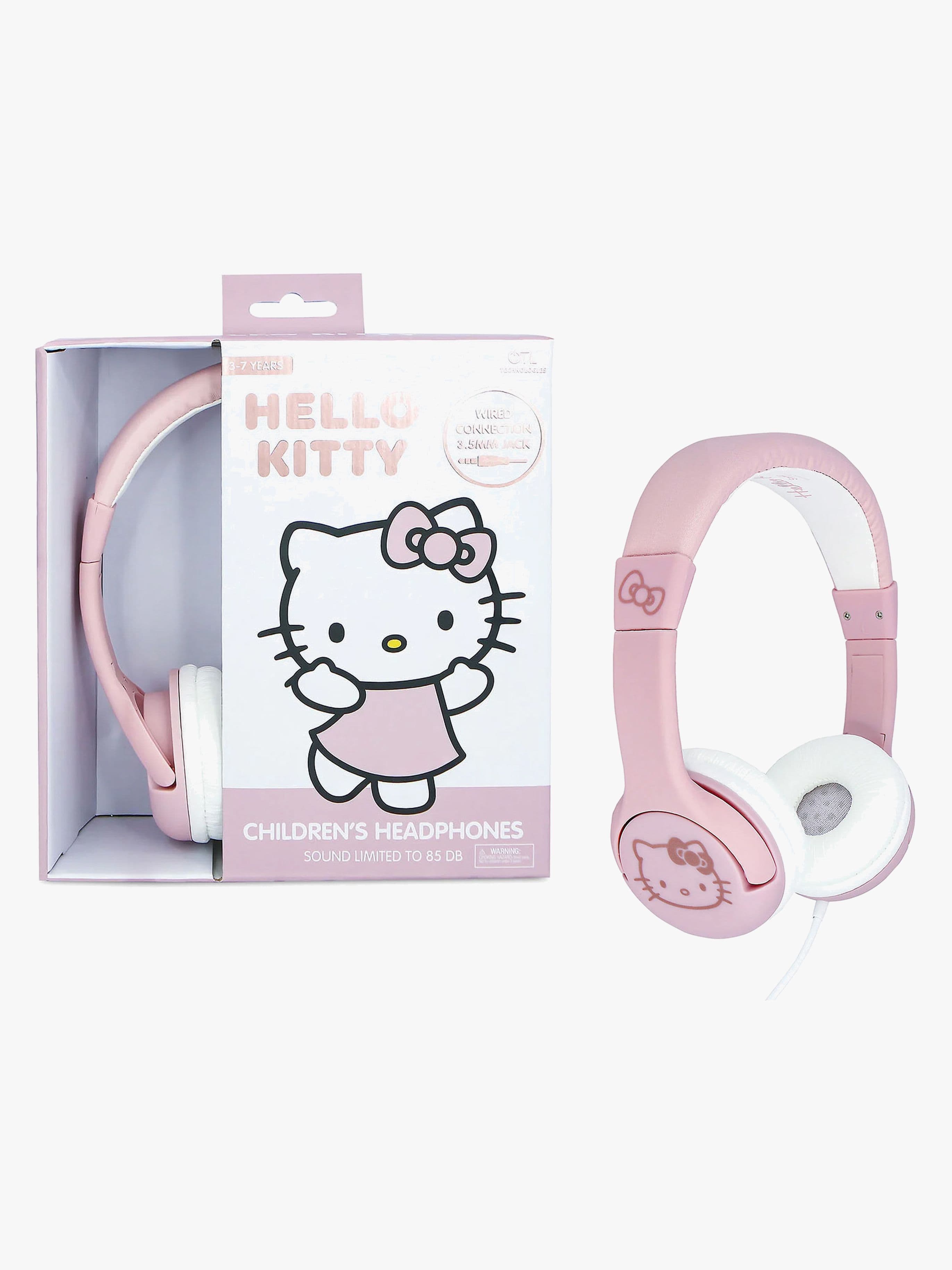 Hello Kitty Kuulokkeet + Korvat 85dB, Rose