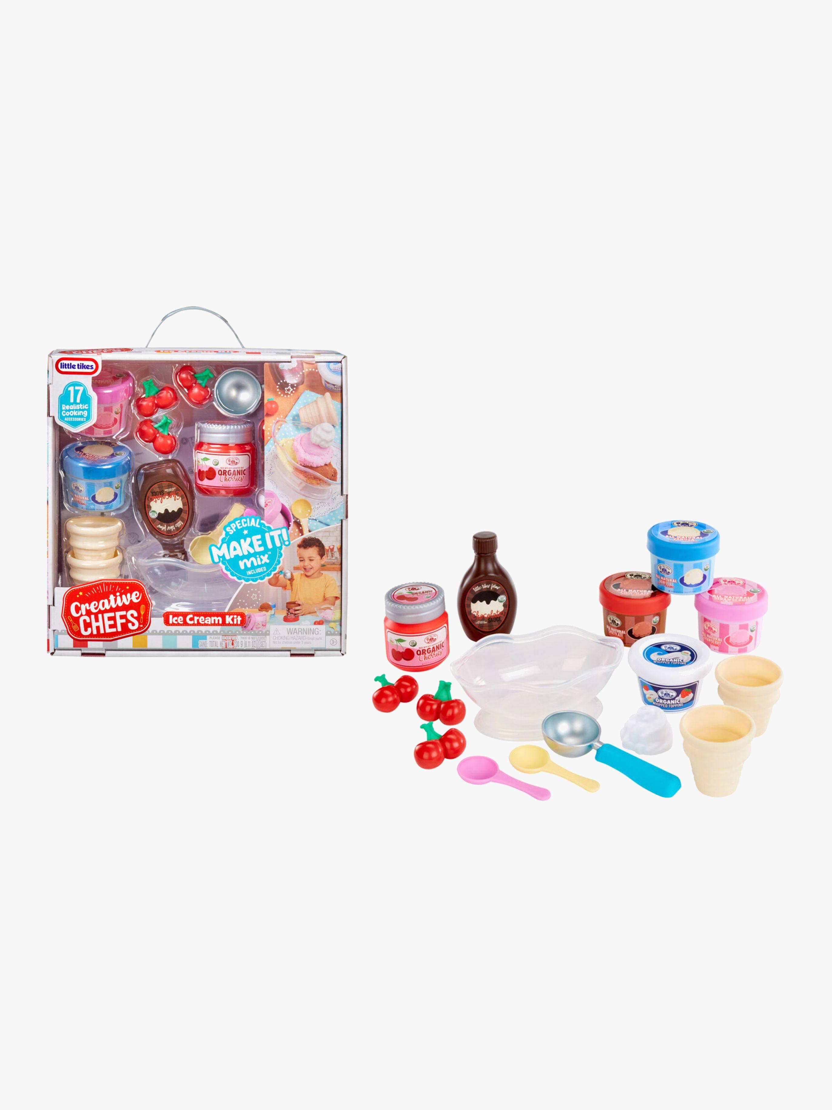 Little Tikes Creative Chefs Jäätelösetti + Taikahiekka
