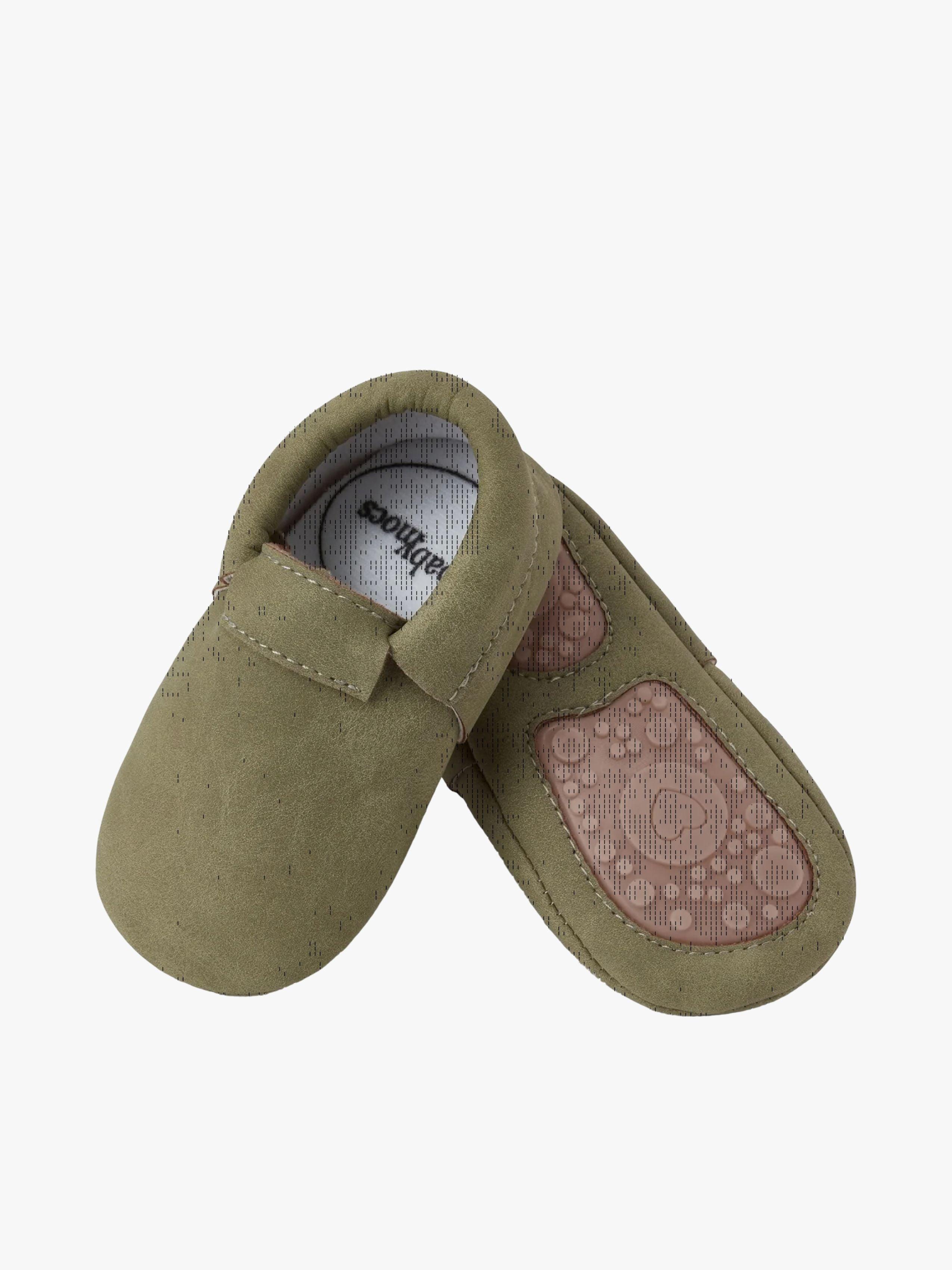 BabyMocs Casual Mocs Sisäkengät, Green, 6-12 kk