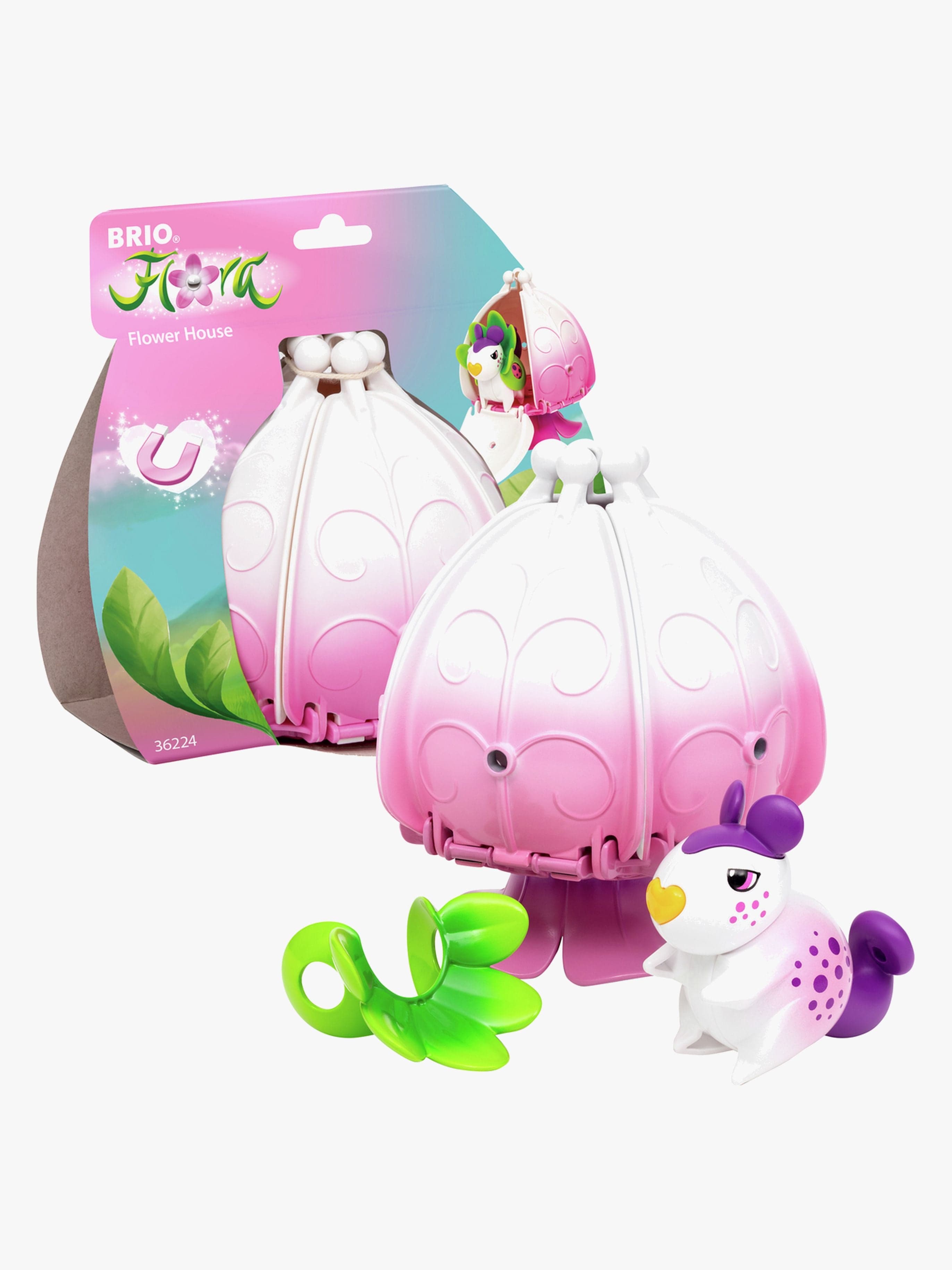 BRIO Flora 36224 Leikkisetti Poppy Kukkatalo