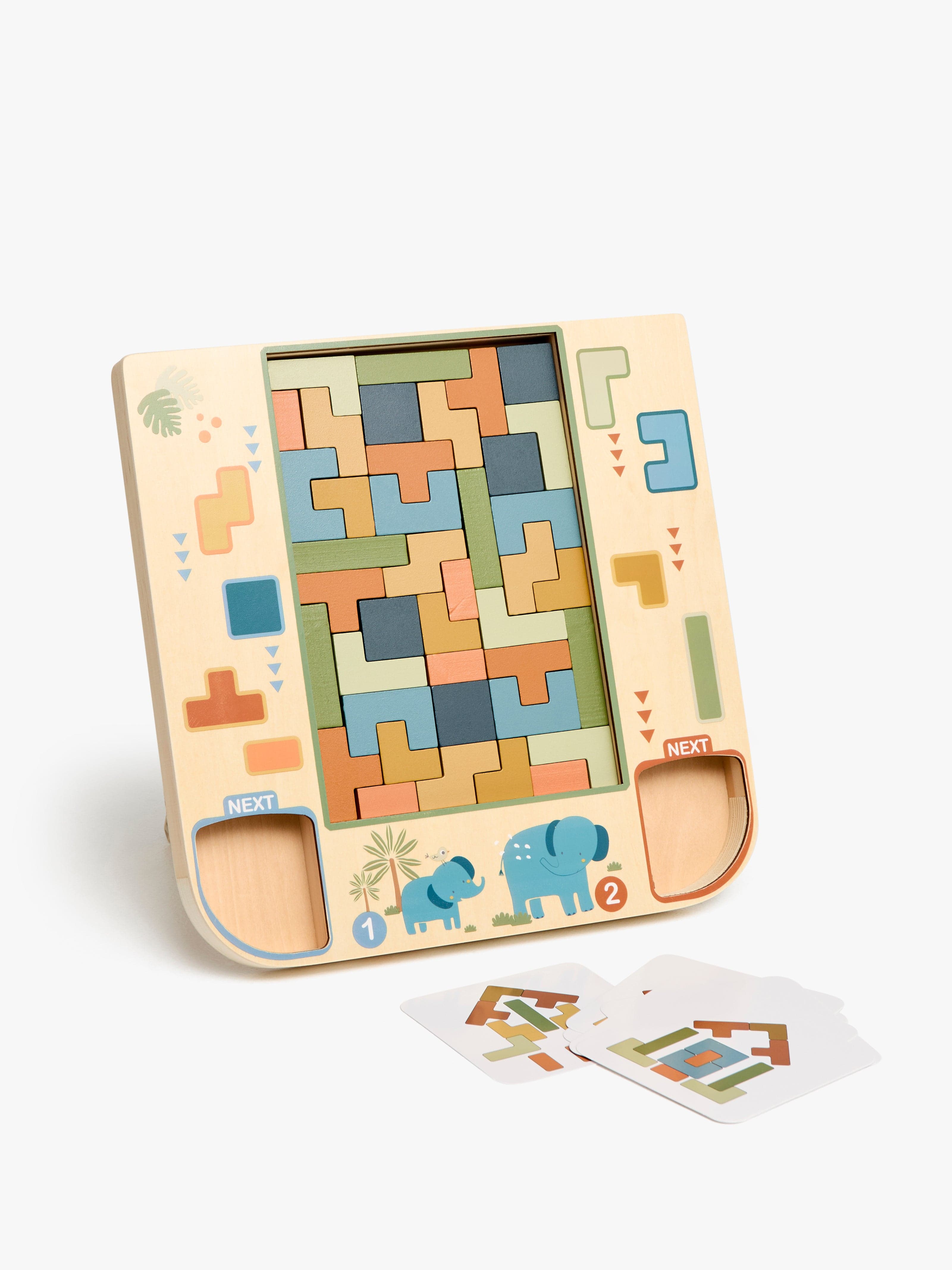 Fippla Puinen Palapeli Tetris