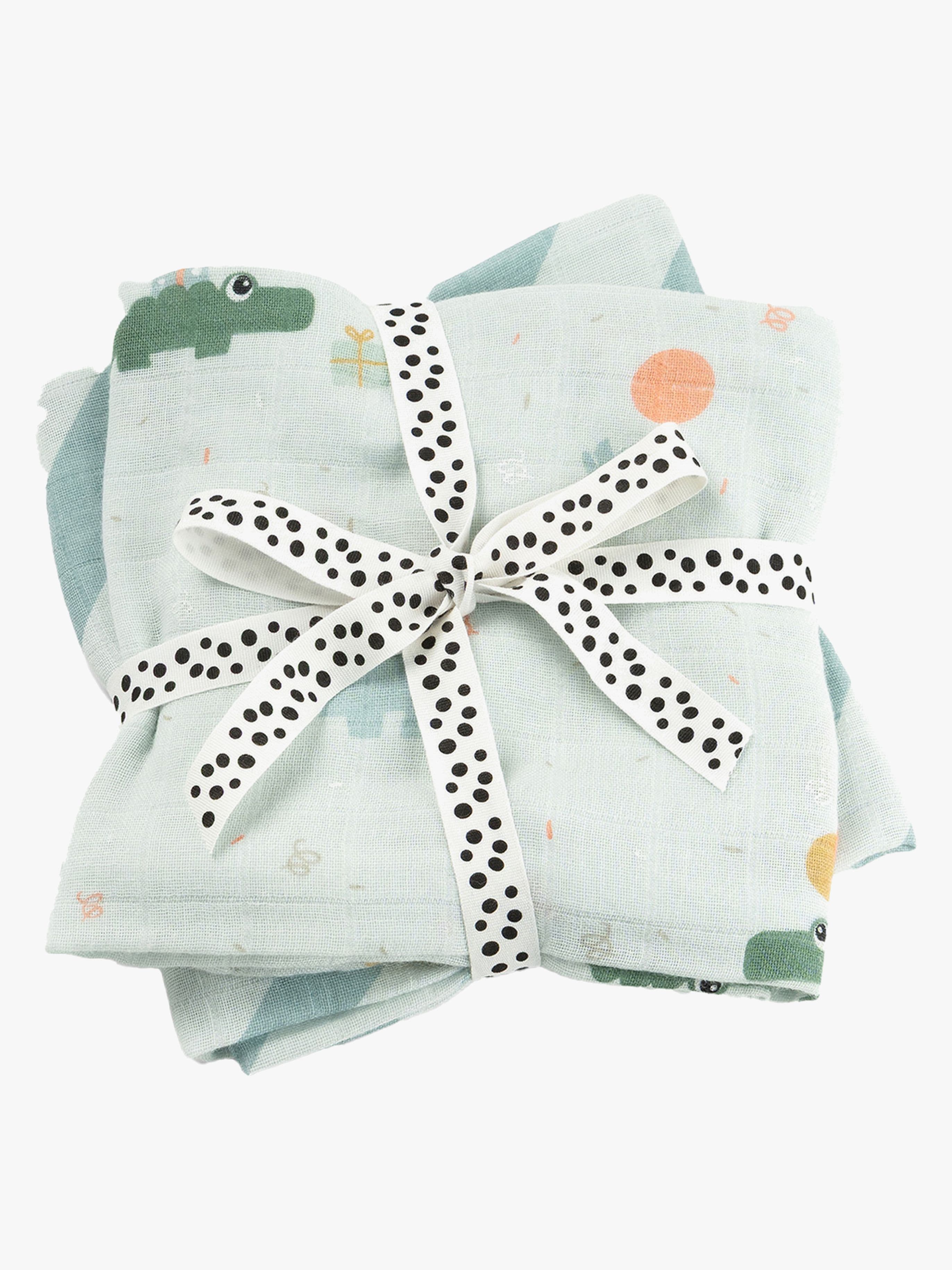 Done By Deer Celebration Musliiniviltti 2-pack, Blue