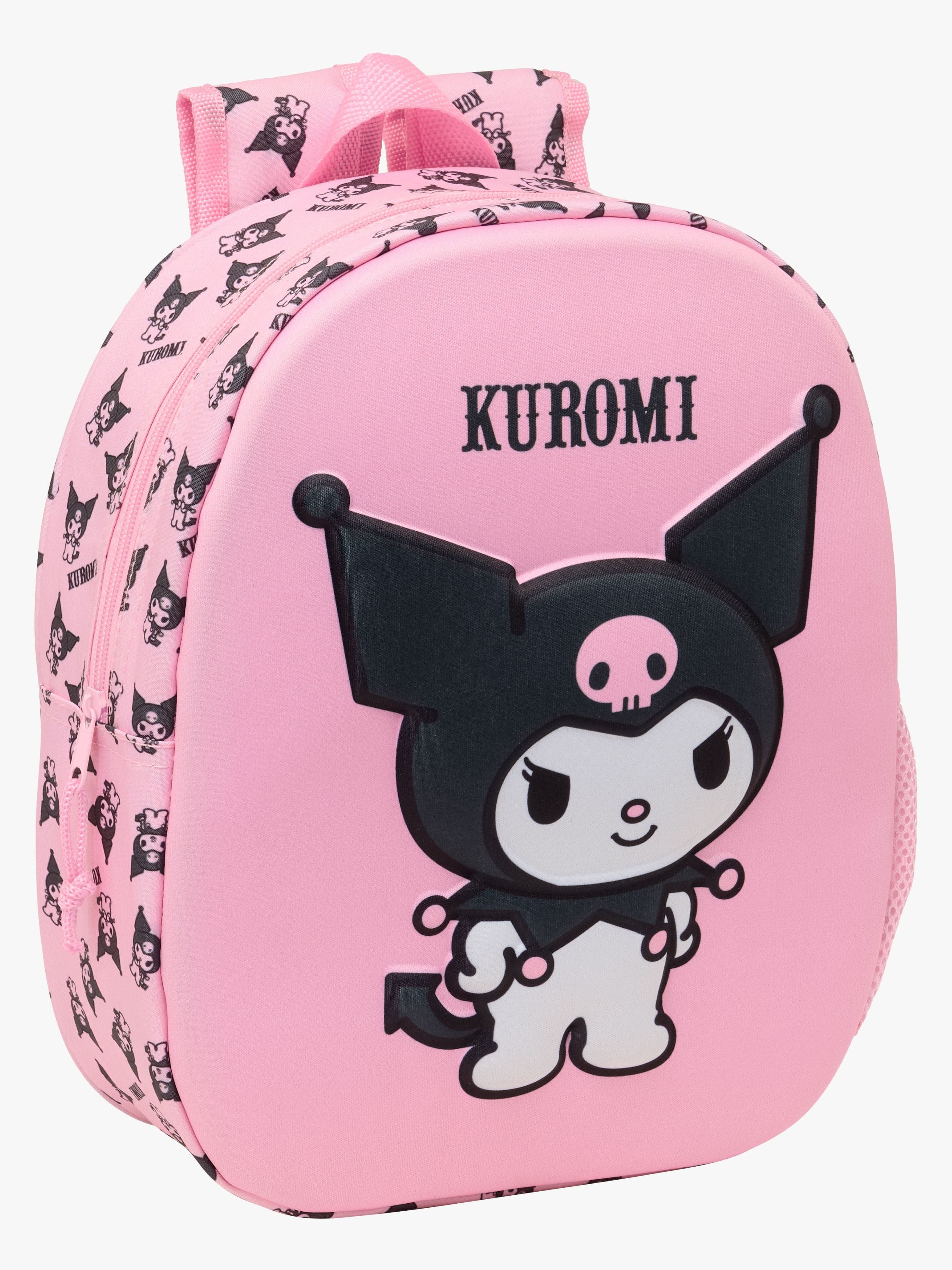Hello Kitty Kuromi 3D Reppu 8,5L, Vaaleanpunainen