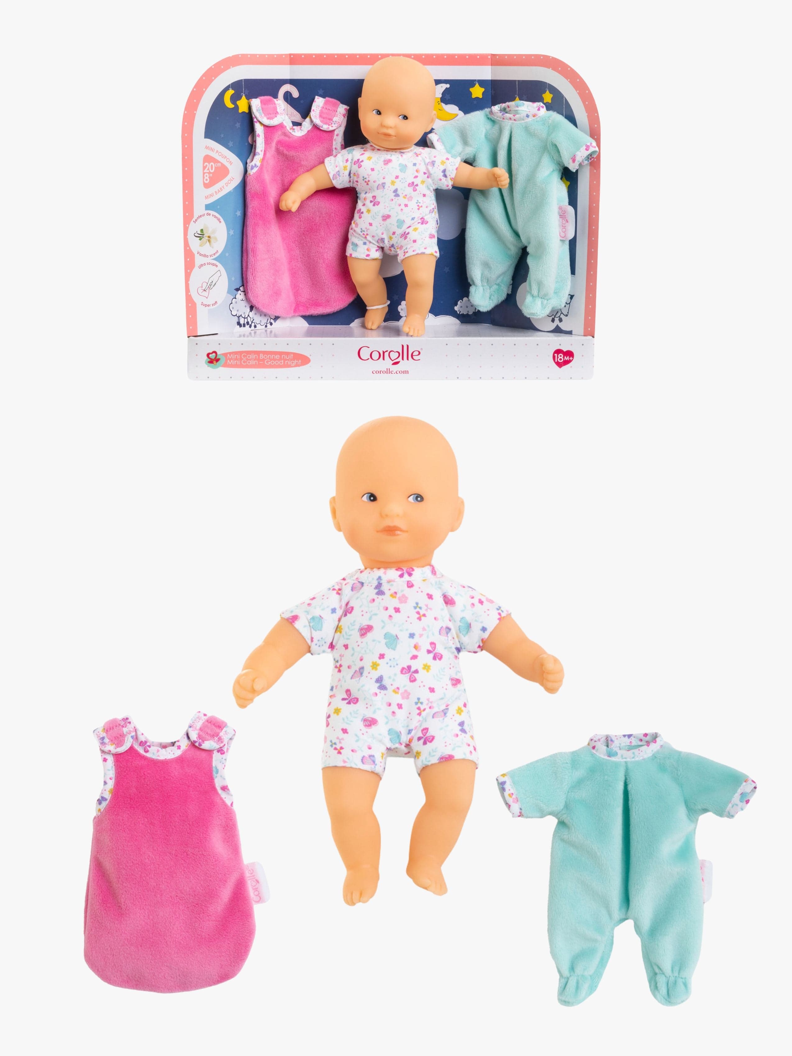 Corolle Nukke + Pyjama