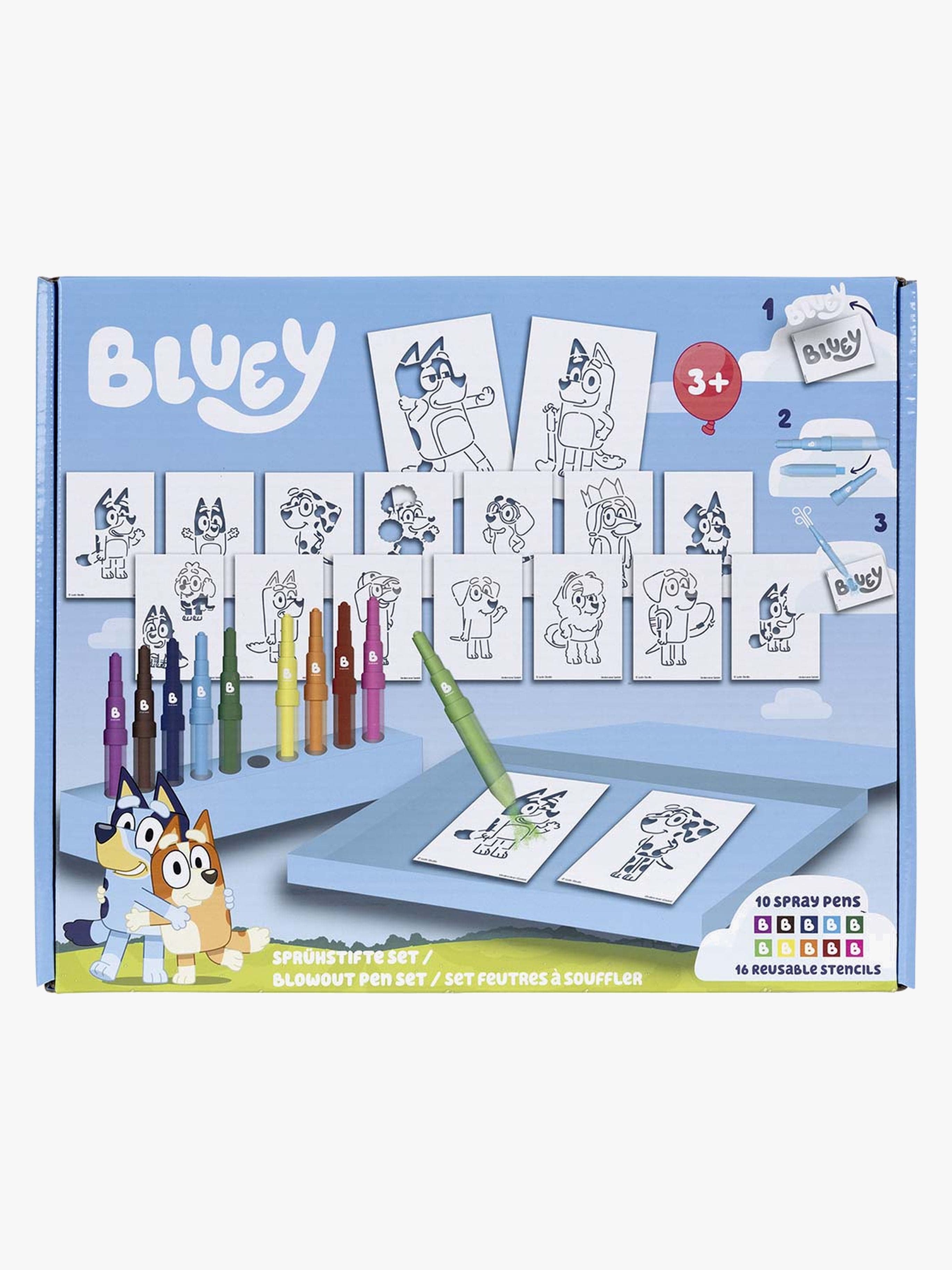 Bluey Askartelusetti Puhallustussi