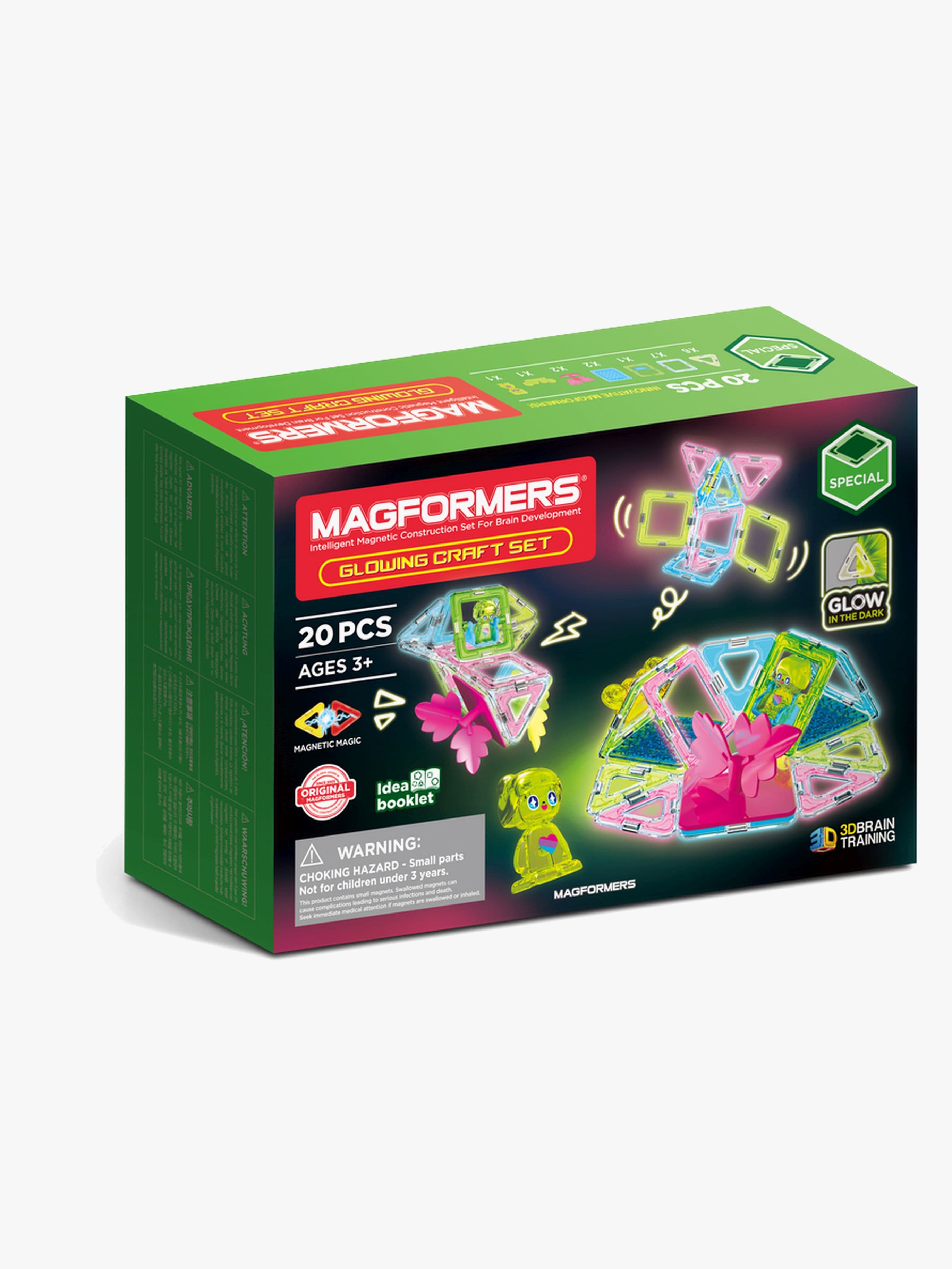 Magformers Glowing Craft Rakennussarja 20