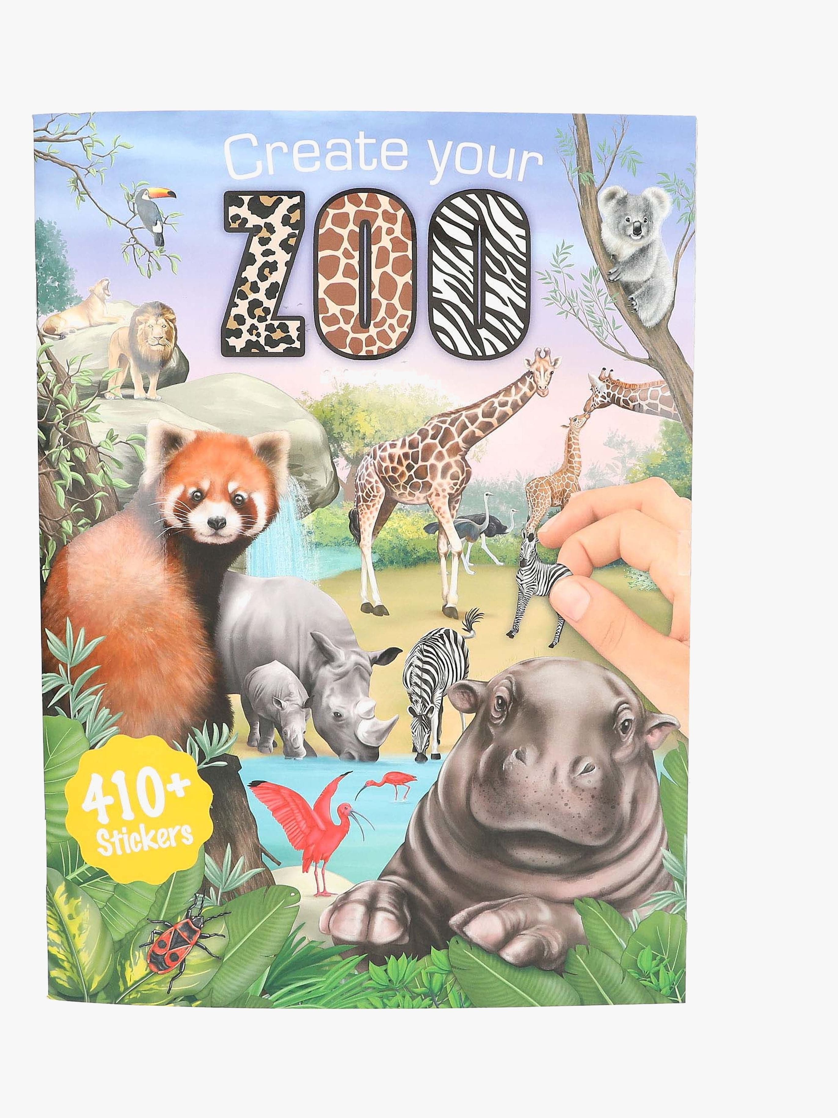 Motto Trends Puuhakirja Create Your Zoo