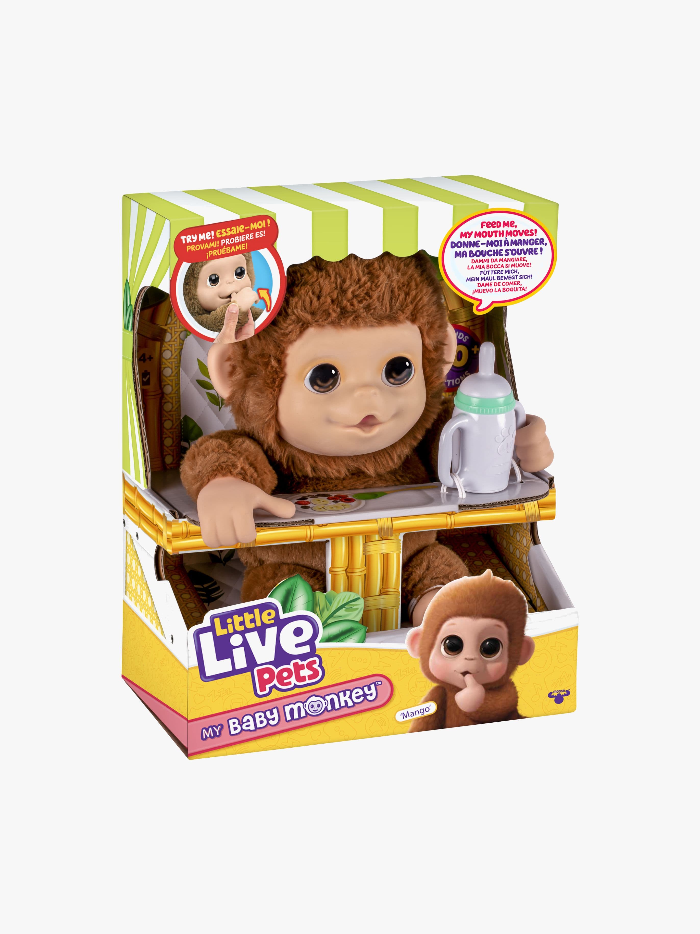 Little Live Pets Interaktiivinen Pehmolelu My Baby Monkey