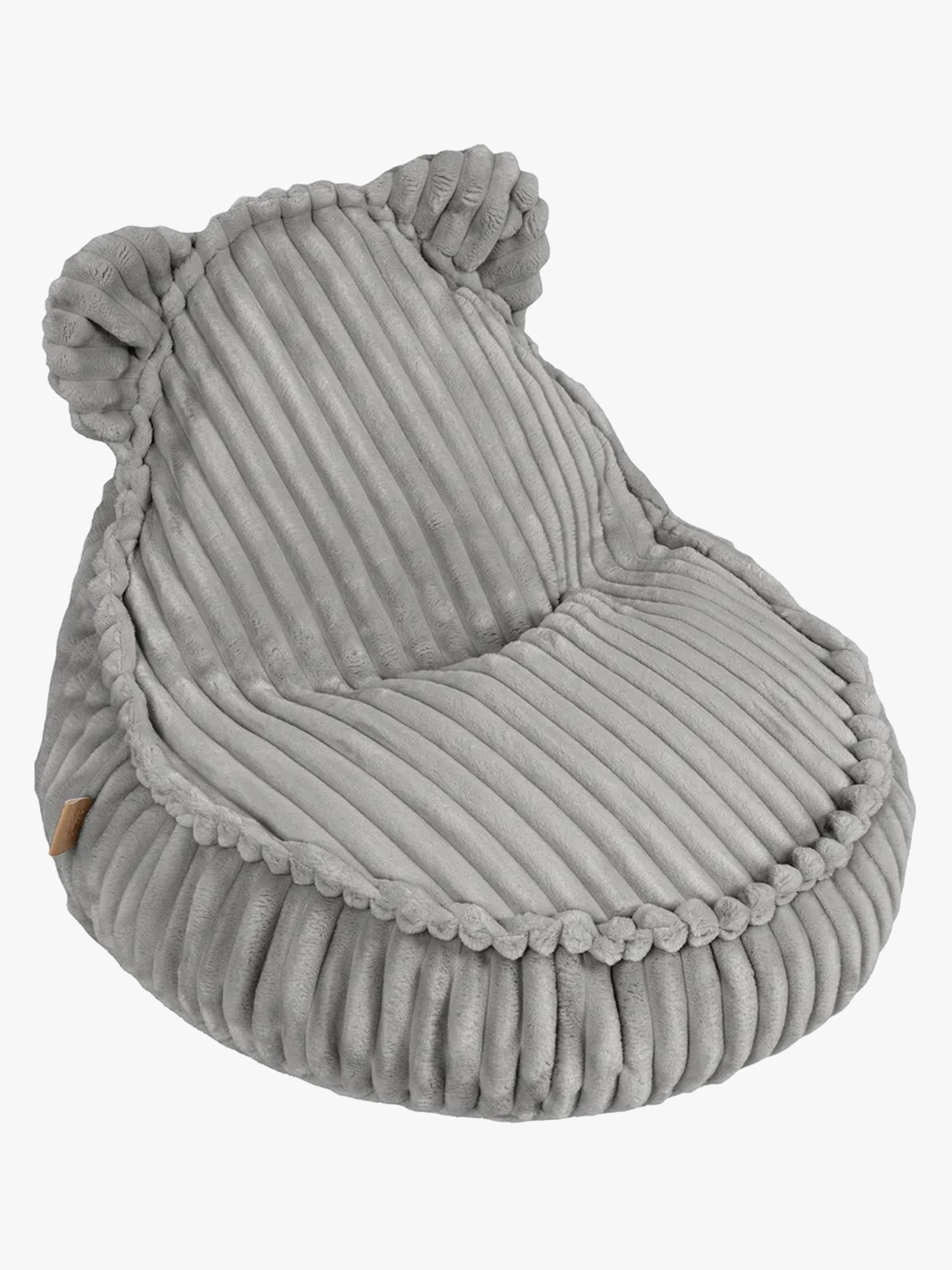 Meowbaby Churros Säkkituoli Teddy, Moonstone Grey