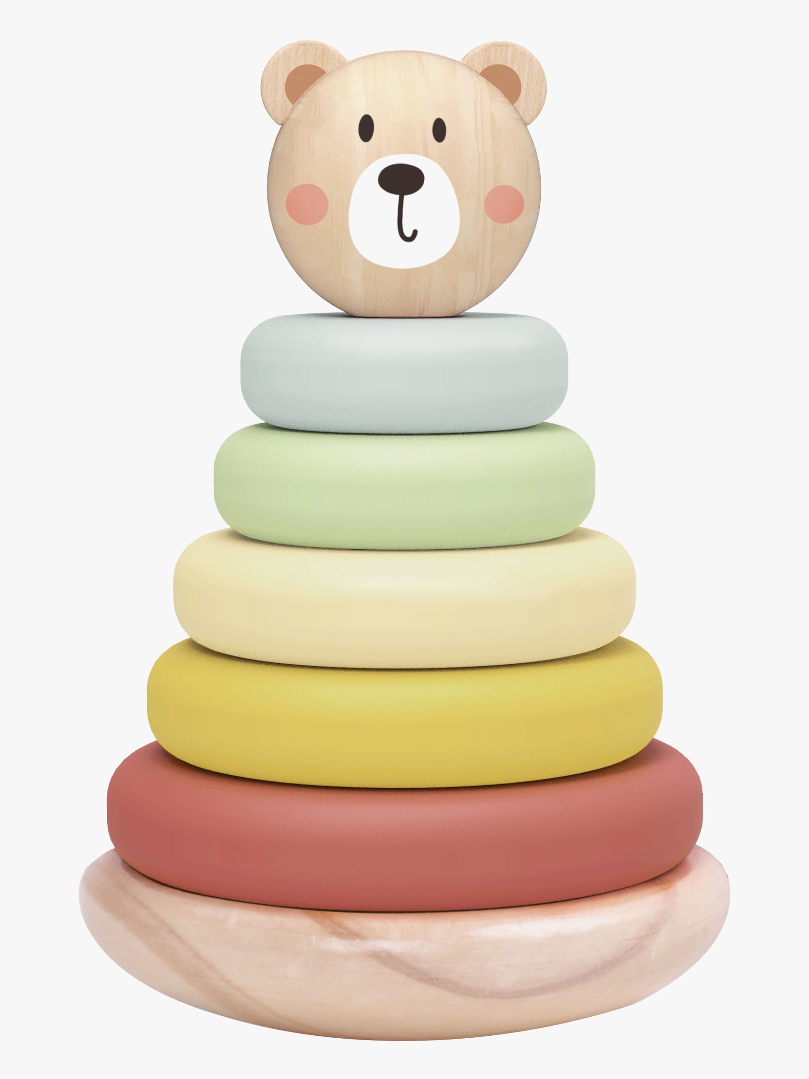 Tooky Toy Karhu Pinottava Lelu, Multicolor